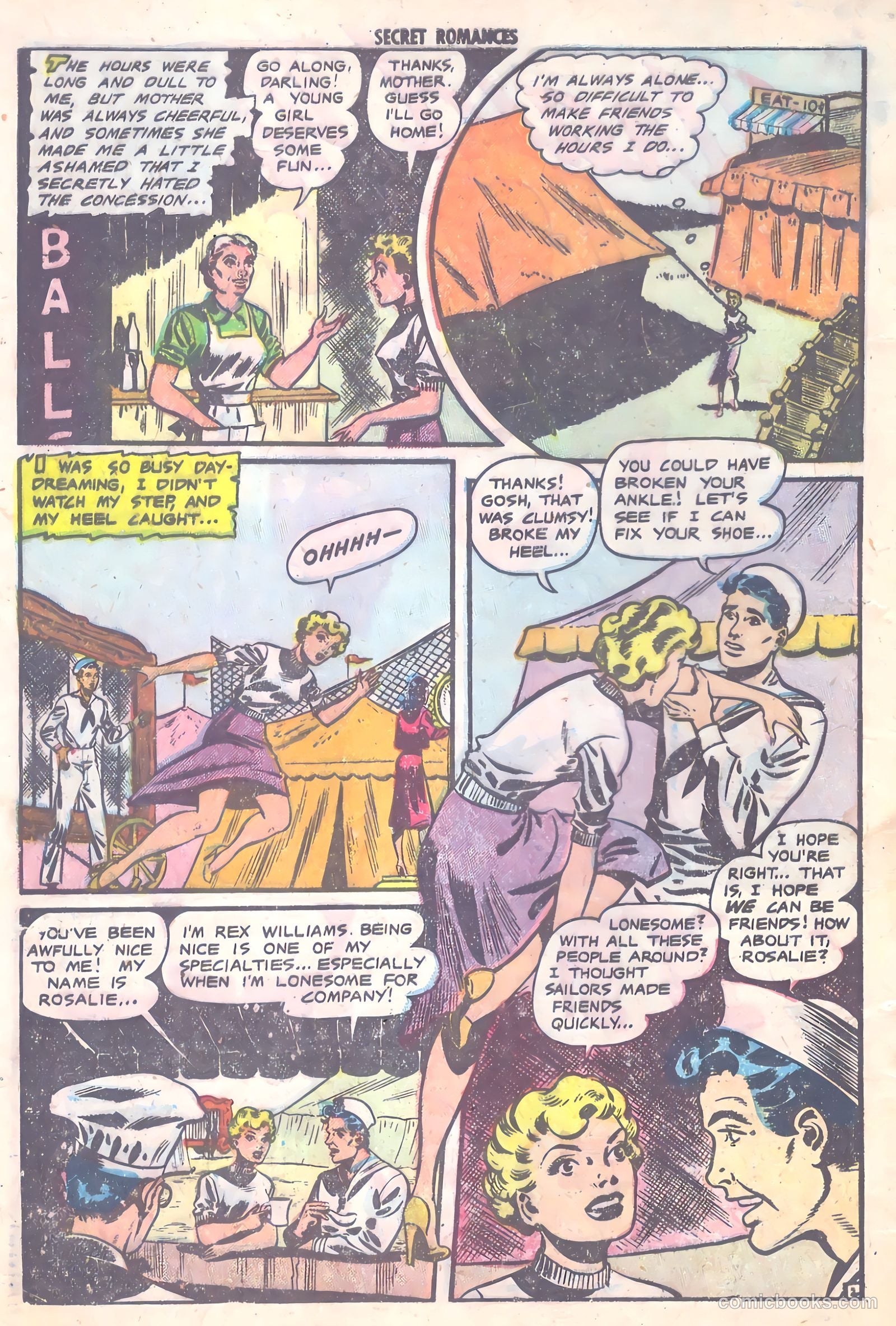 Secret Romances #9 (1952) — page 4 of 36