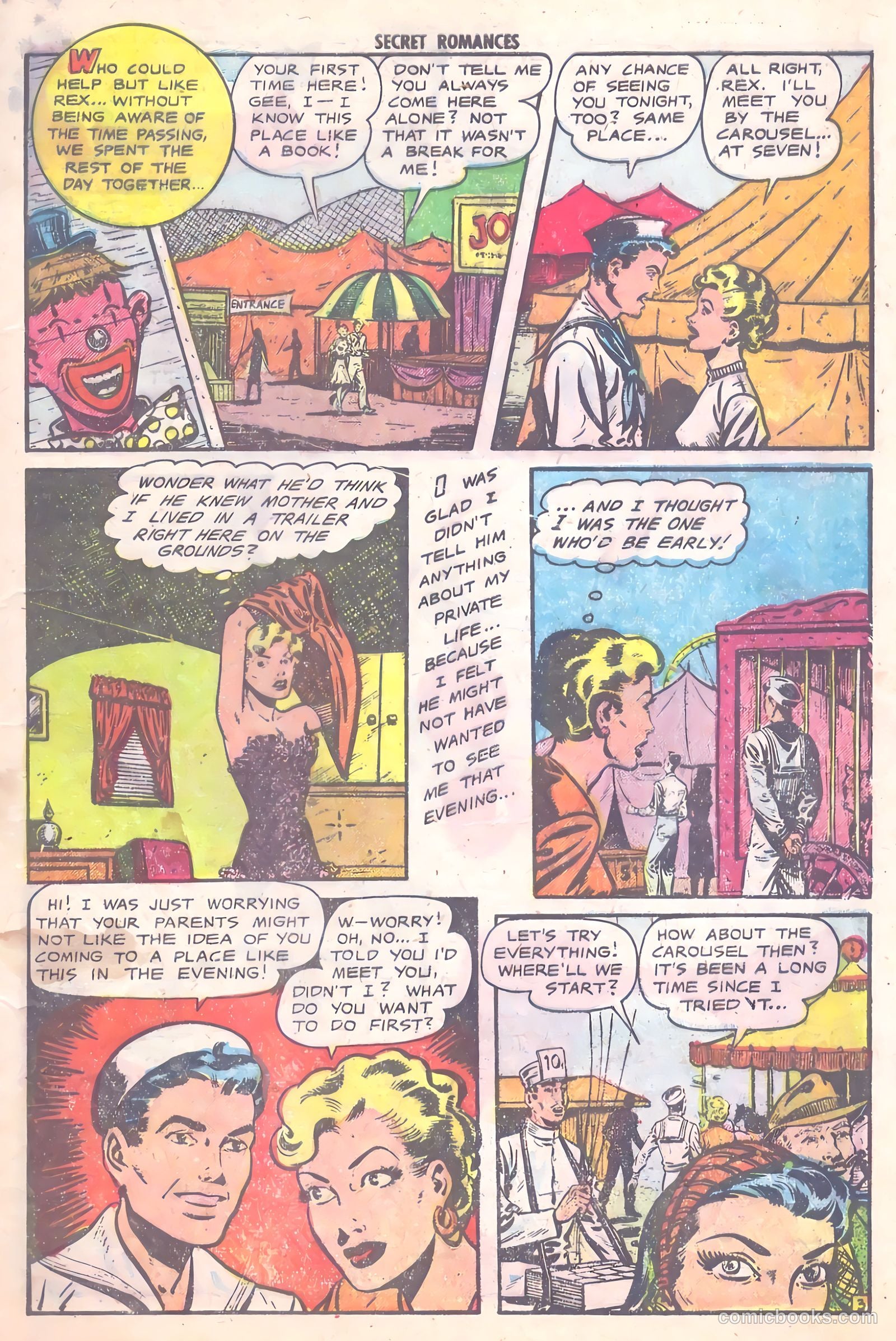 Secret Romances #9 (1952) — page 5 of 36