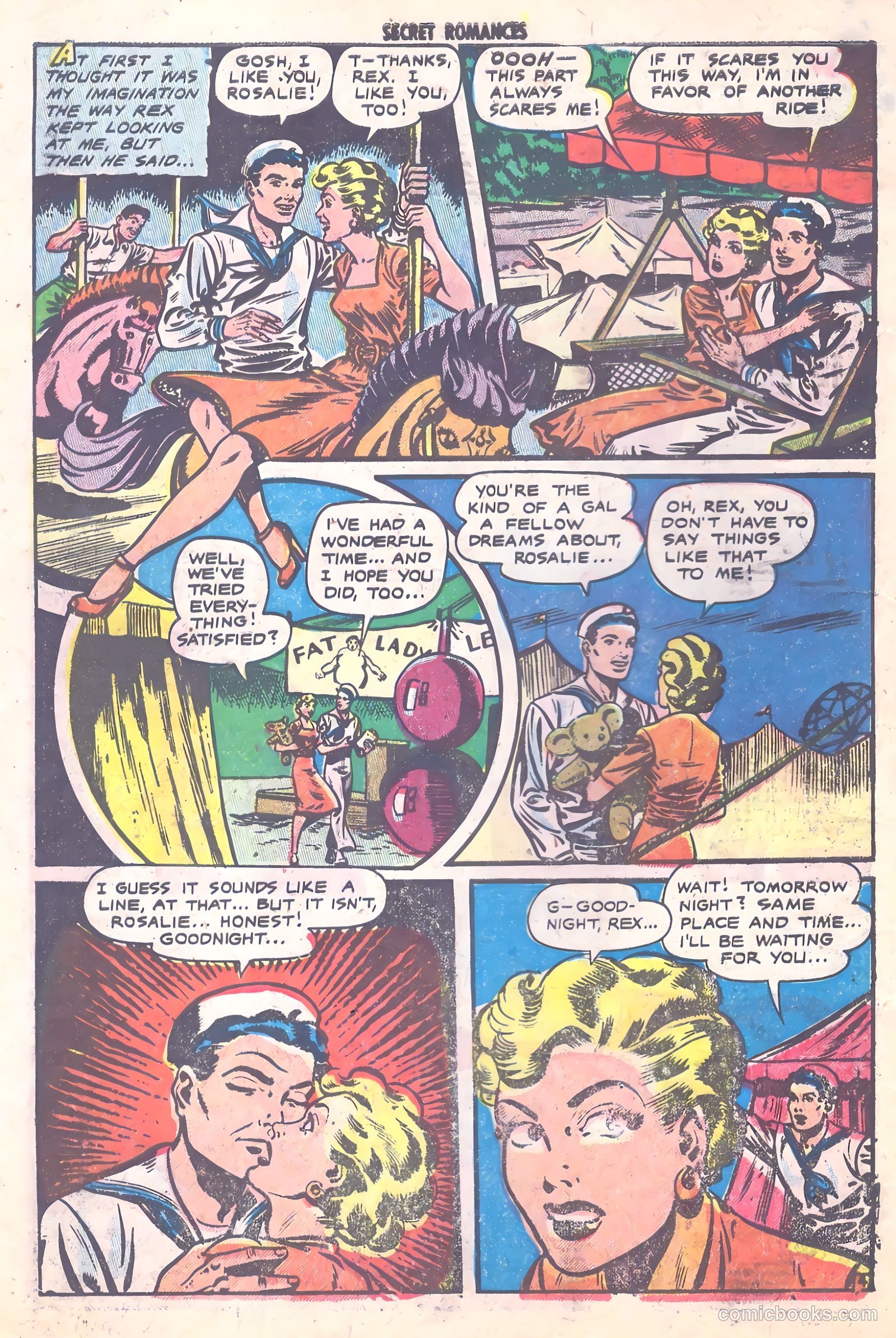 Secret Romances #9 (1952) — page 6 of 36