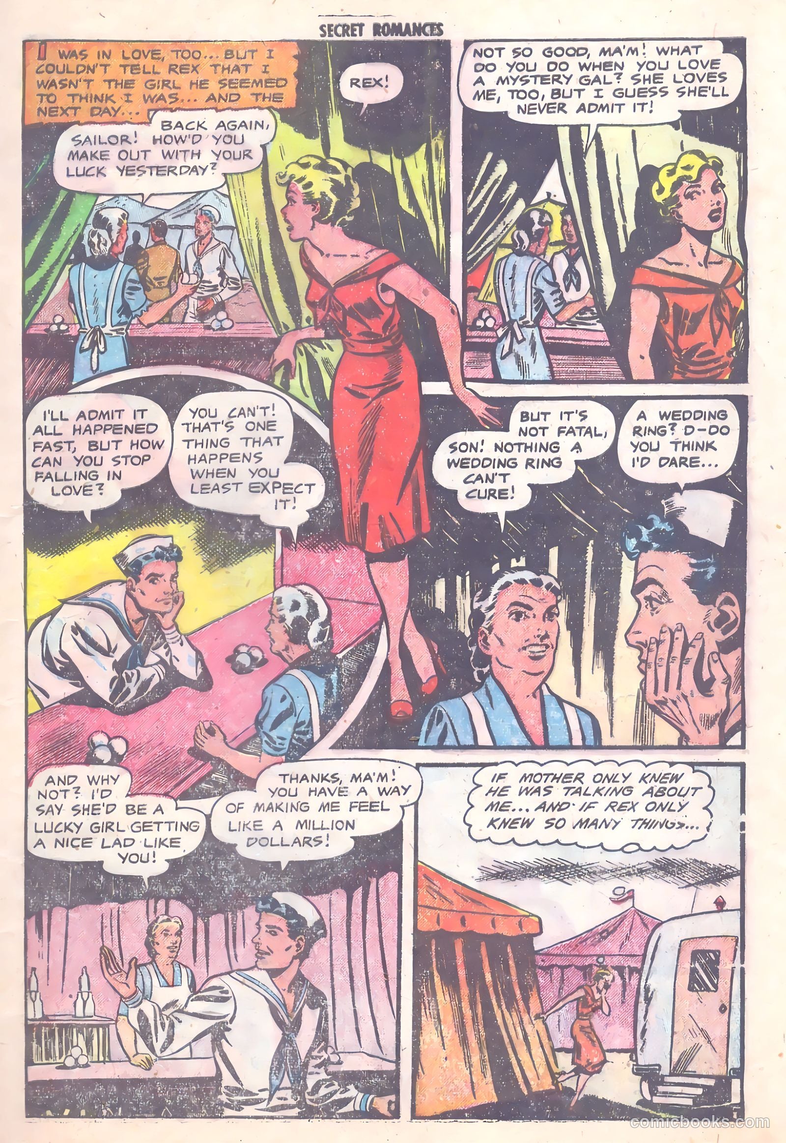 Secret Romances #9 (1952) — page 9 of 36