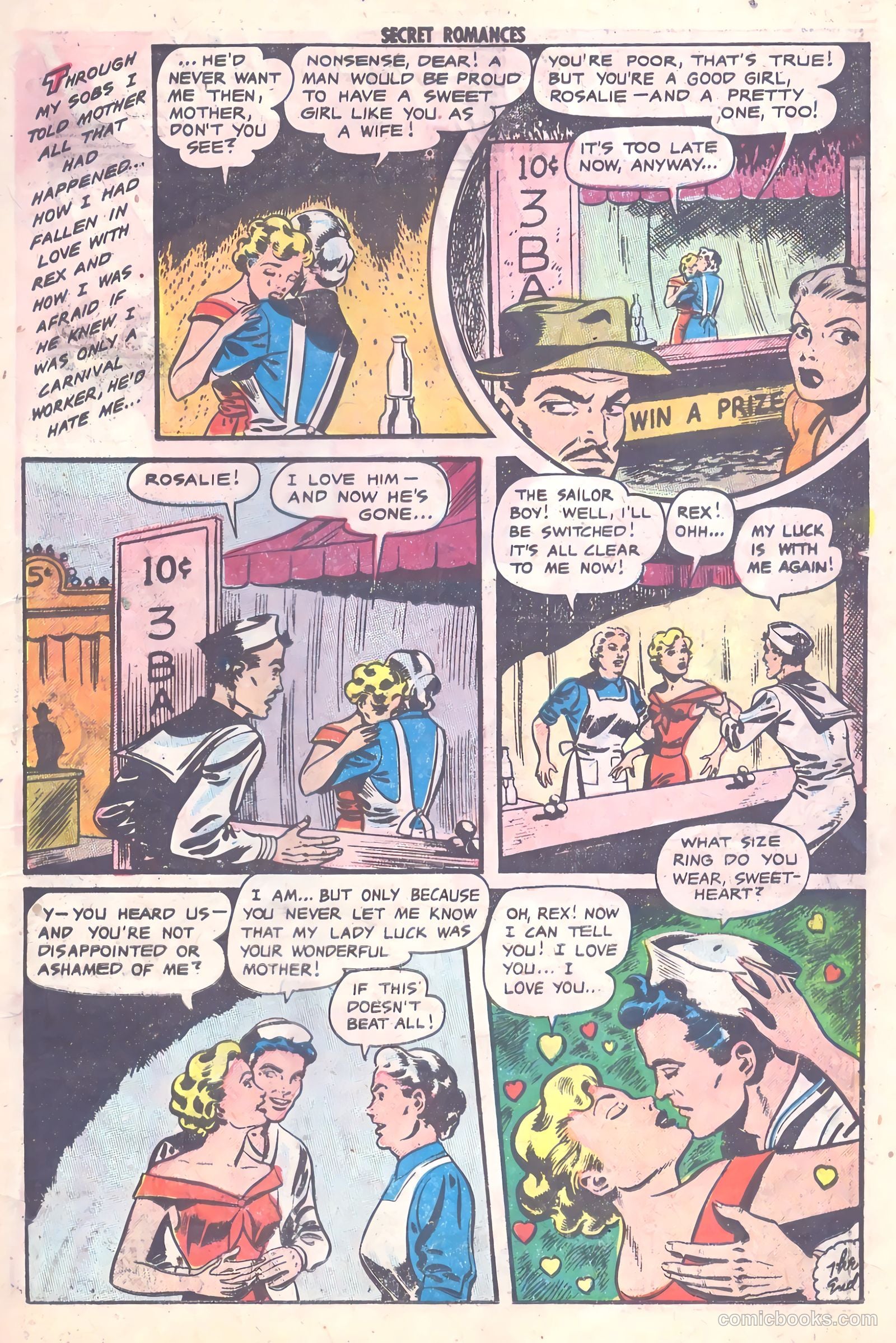 Secret Romances #9 (1952) — page 11 of 36