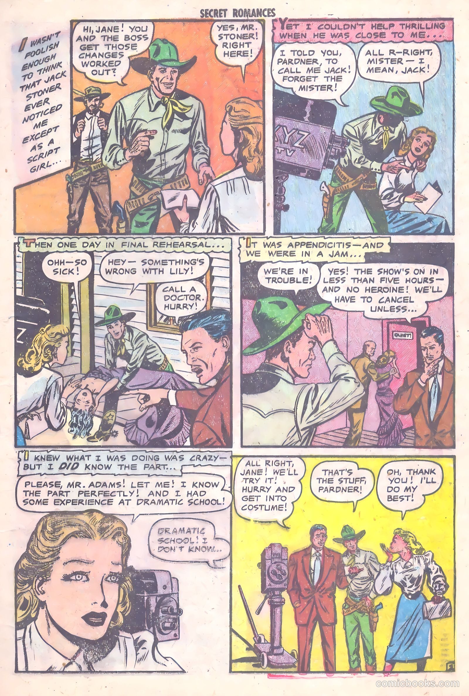 Secret Romances #9 (1952) — page 13 of 36