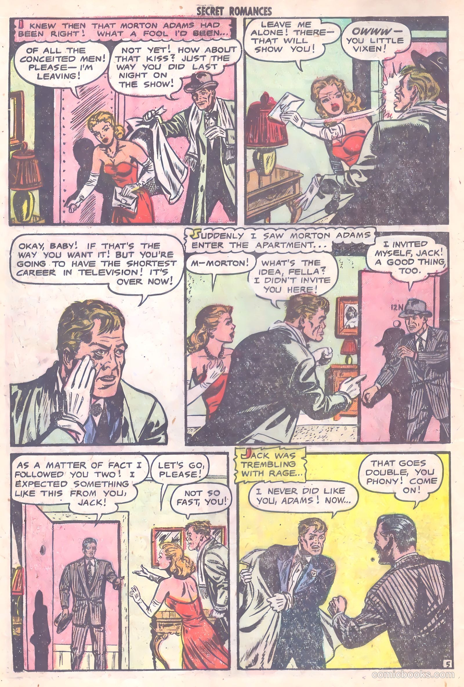 Secret Romances #9 (1952) — page 16 of 36