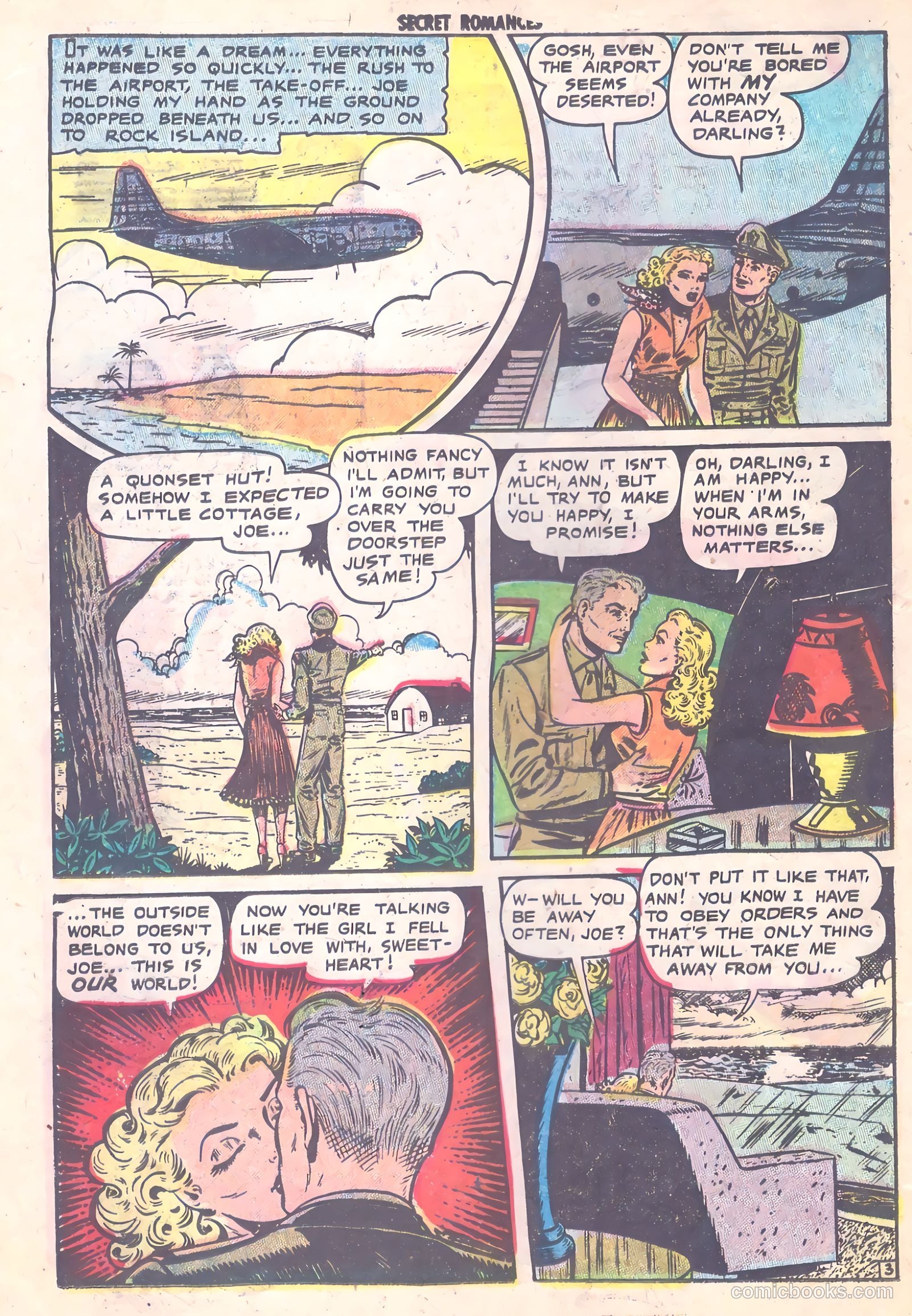 Secret Romances #9 (1952) — page 22 of 36