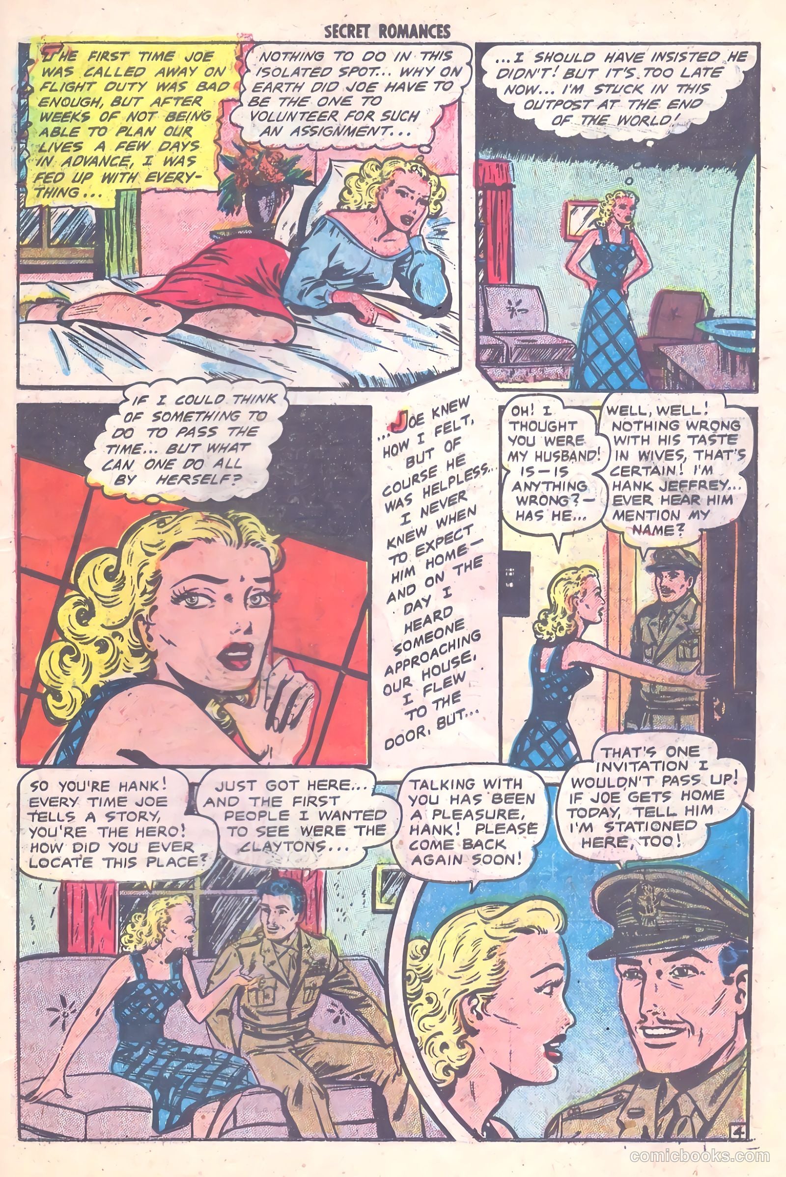 Secret Romances #9 (1952) — page 23 of 36