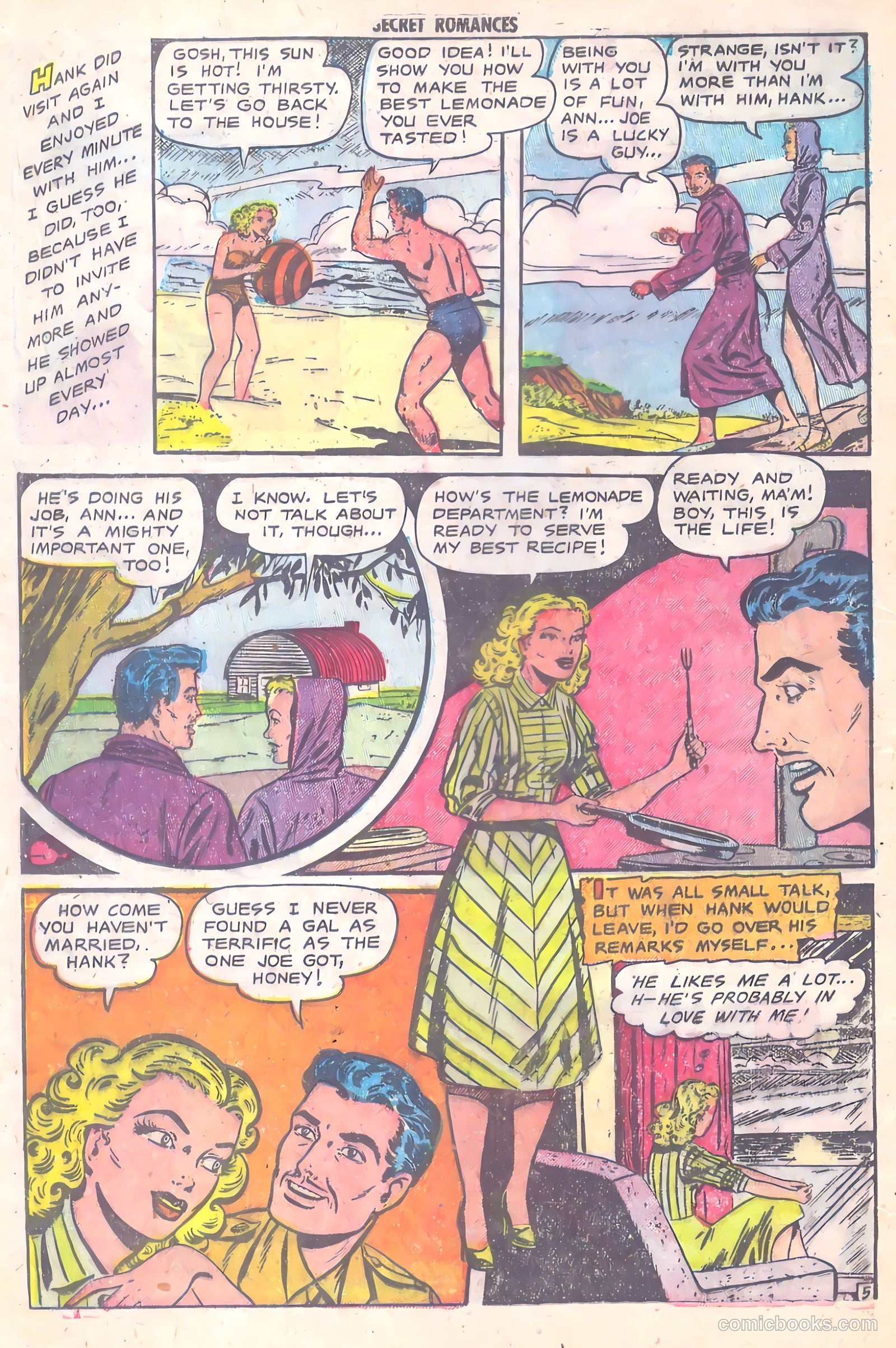 Secret Romances #9 (1952) — page 24 of 36