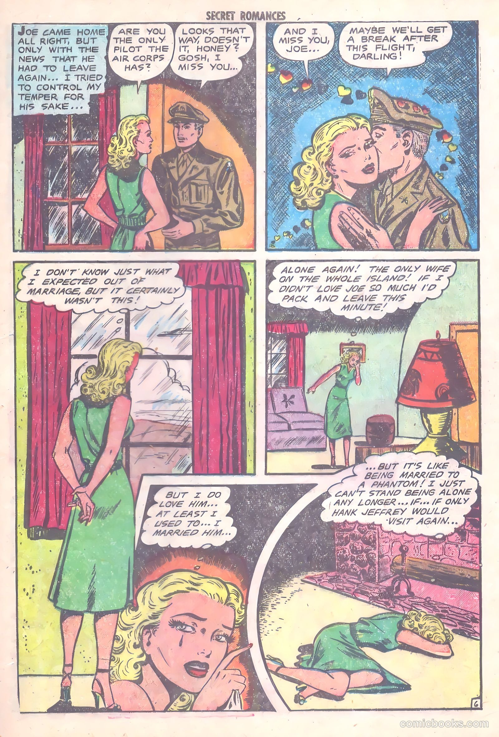 Secret Romances #9 (1952) — page 25 of 36