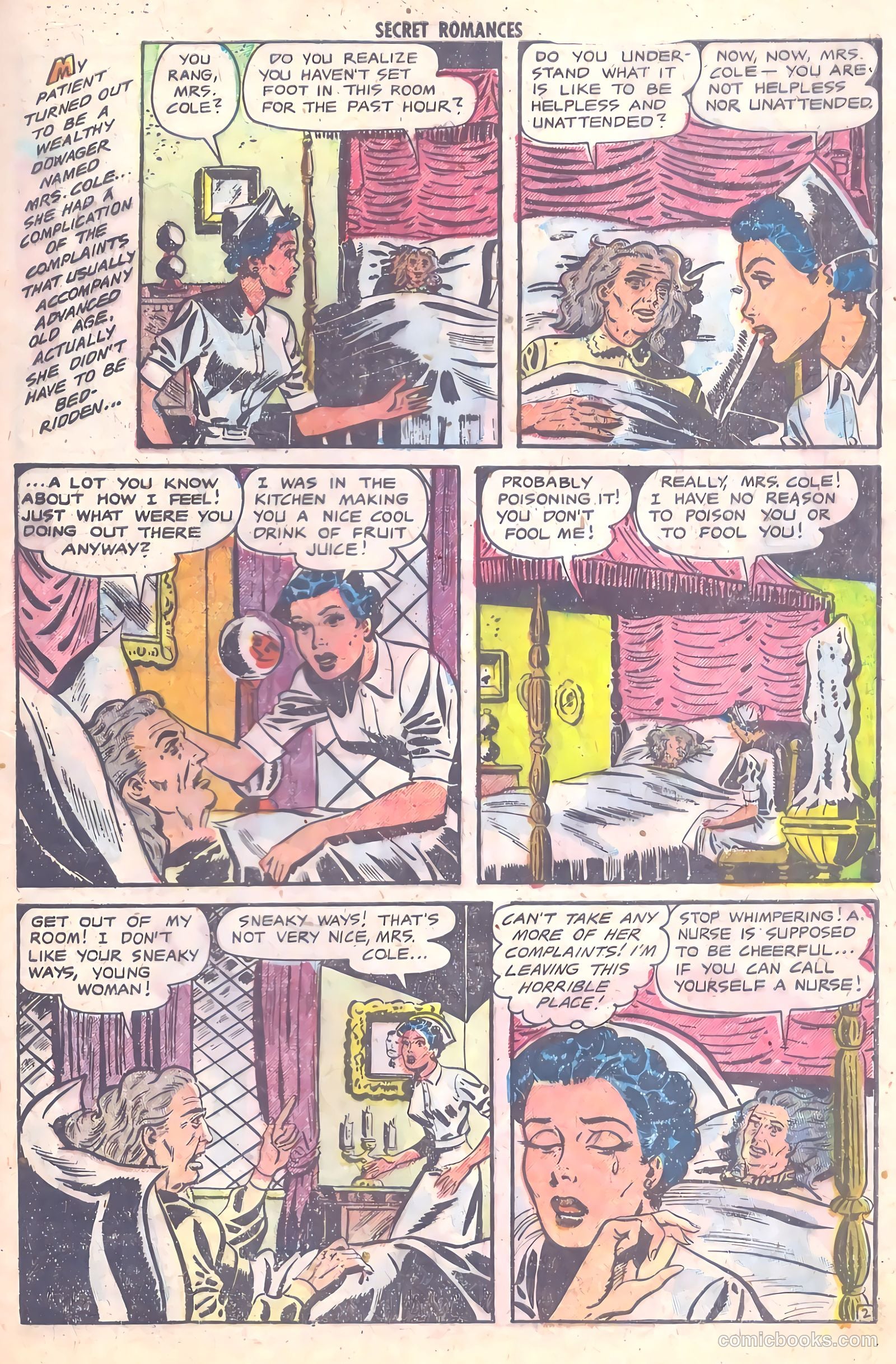Secret Romances #9 (1952) — page 29 of 36