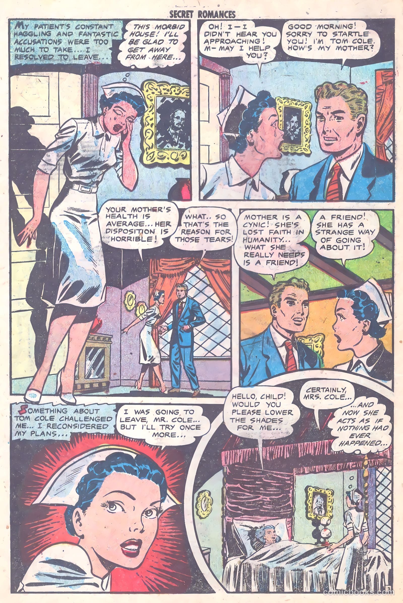 Secret Romances #9 (1952) — page 30 of 36