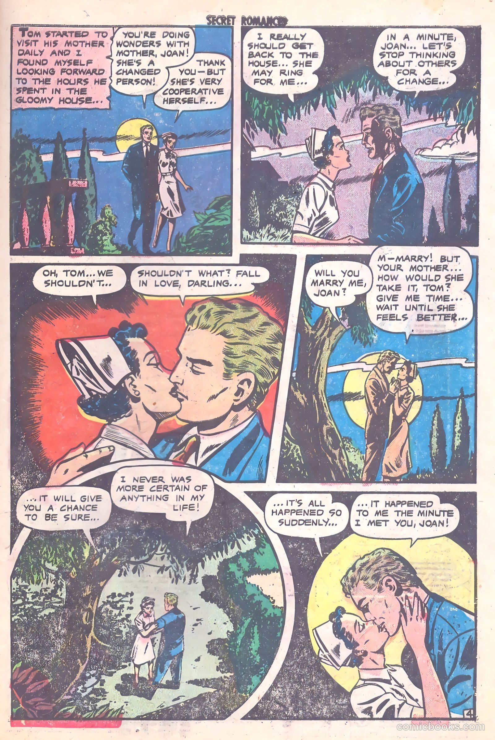 Secret Romances #9 (1952) — page 31 of 36