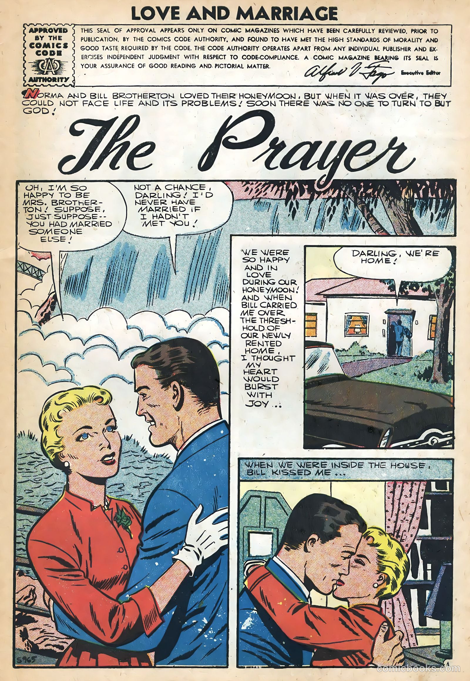Secrets of Love and Marriage #1 (1956) — page 3 of 36