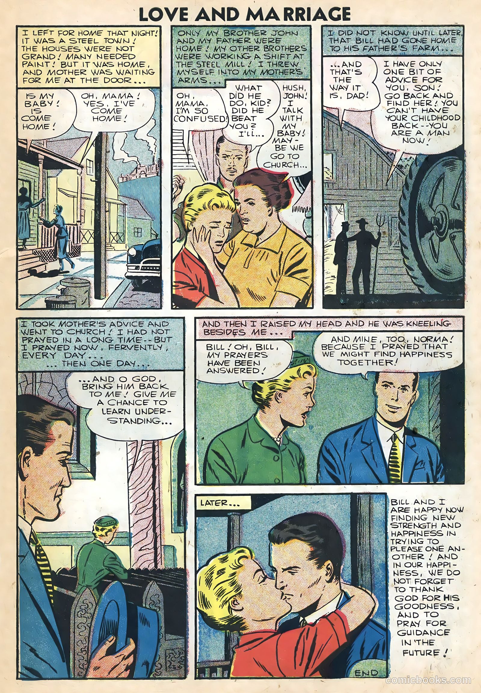 Secrets of Love and Marriage #1 (1956) — page 7 of 36