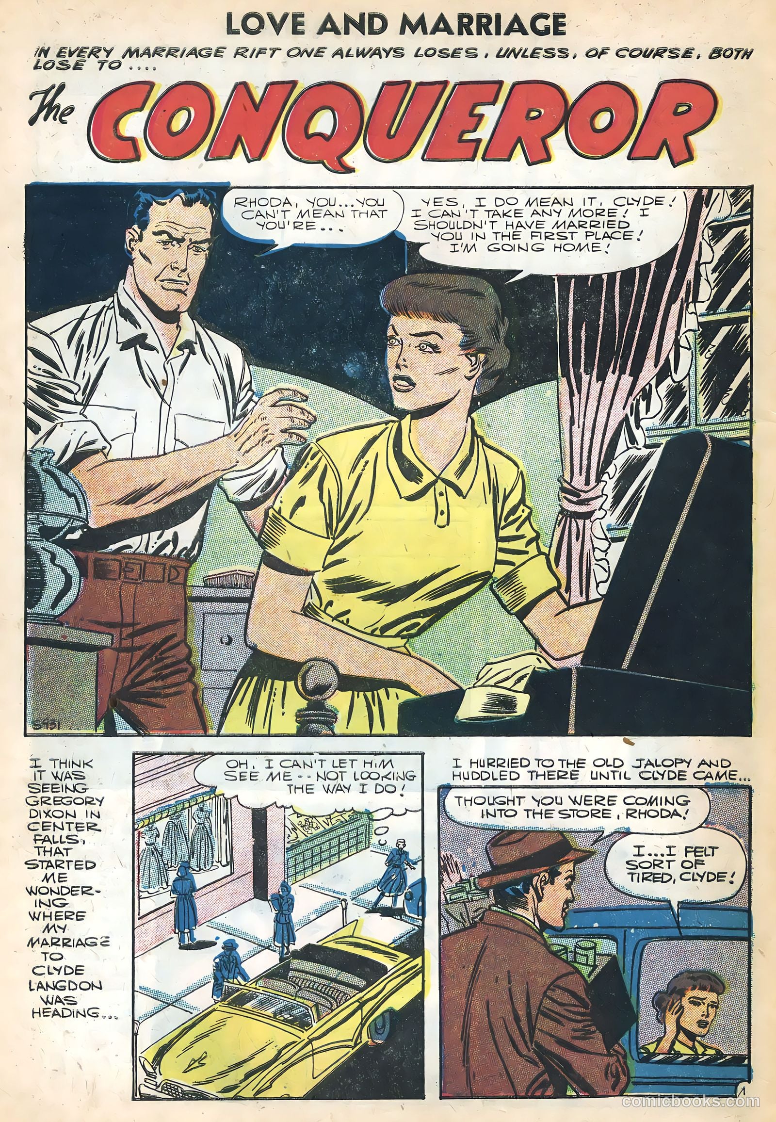 Secrets of Love and Marriage #1 (1956) — page 8 of 36