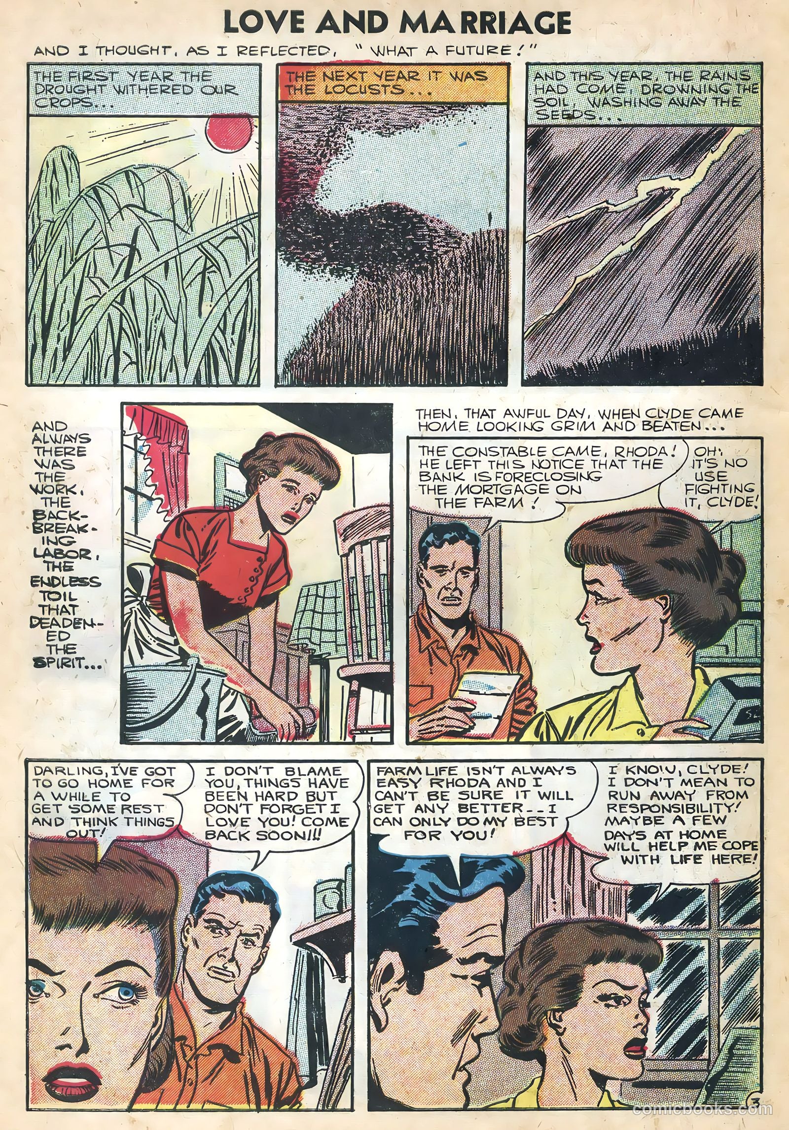 Secrets of Love and Marriage #1 (1956) — page 10 of 36