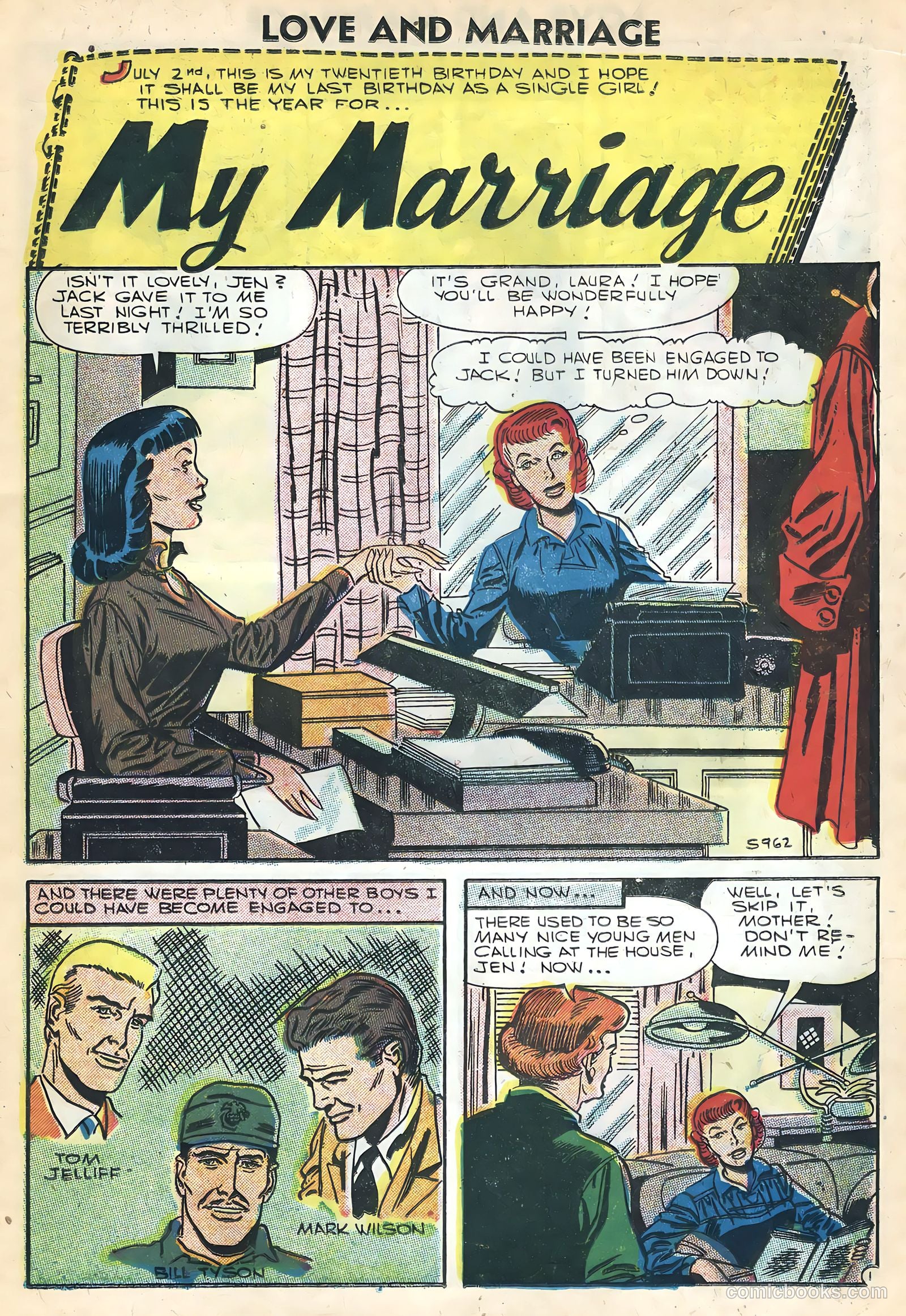 Secrets of Love and Marriage #1 (1956) — page 13 of 36