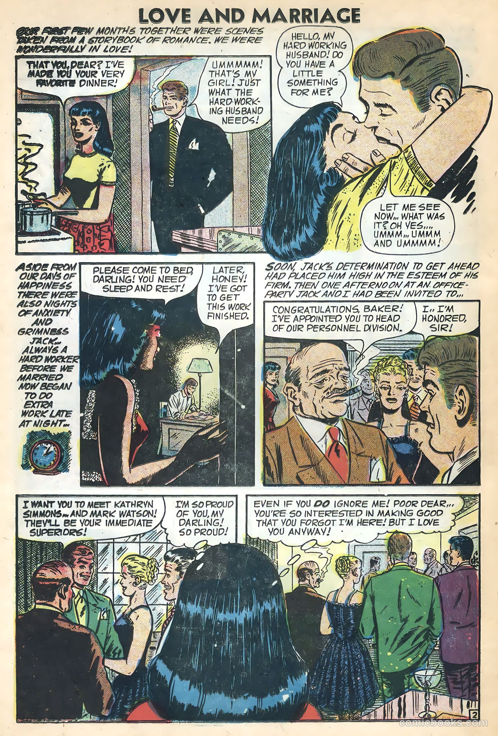 Secrets of Love and Marriage #1 (1956) — page 24 of 36