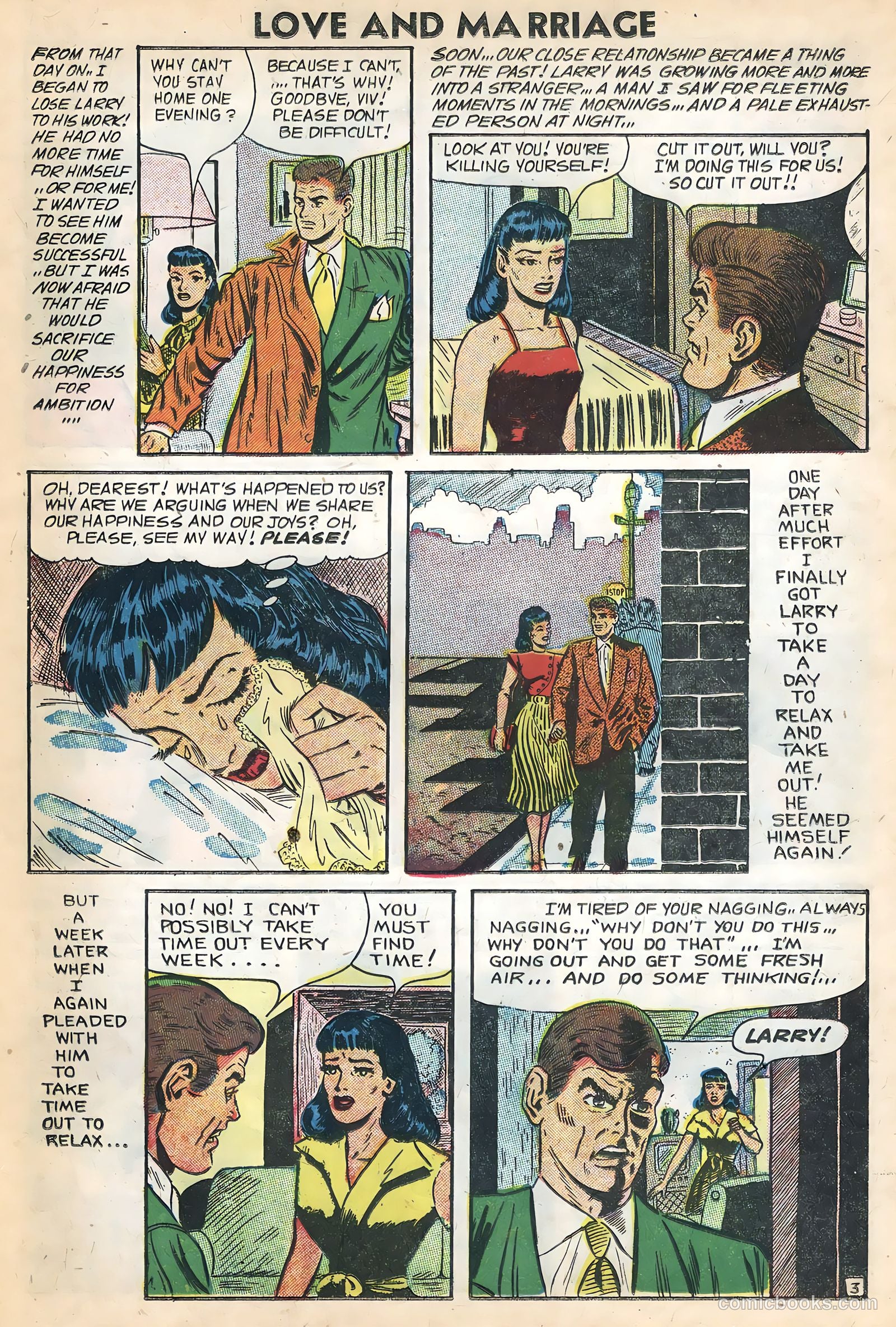 Secrets of Love and Marriage #1 (1956) — page 25 of 36