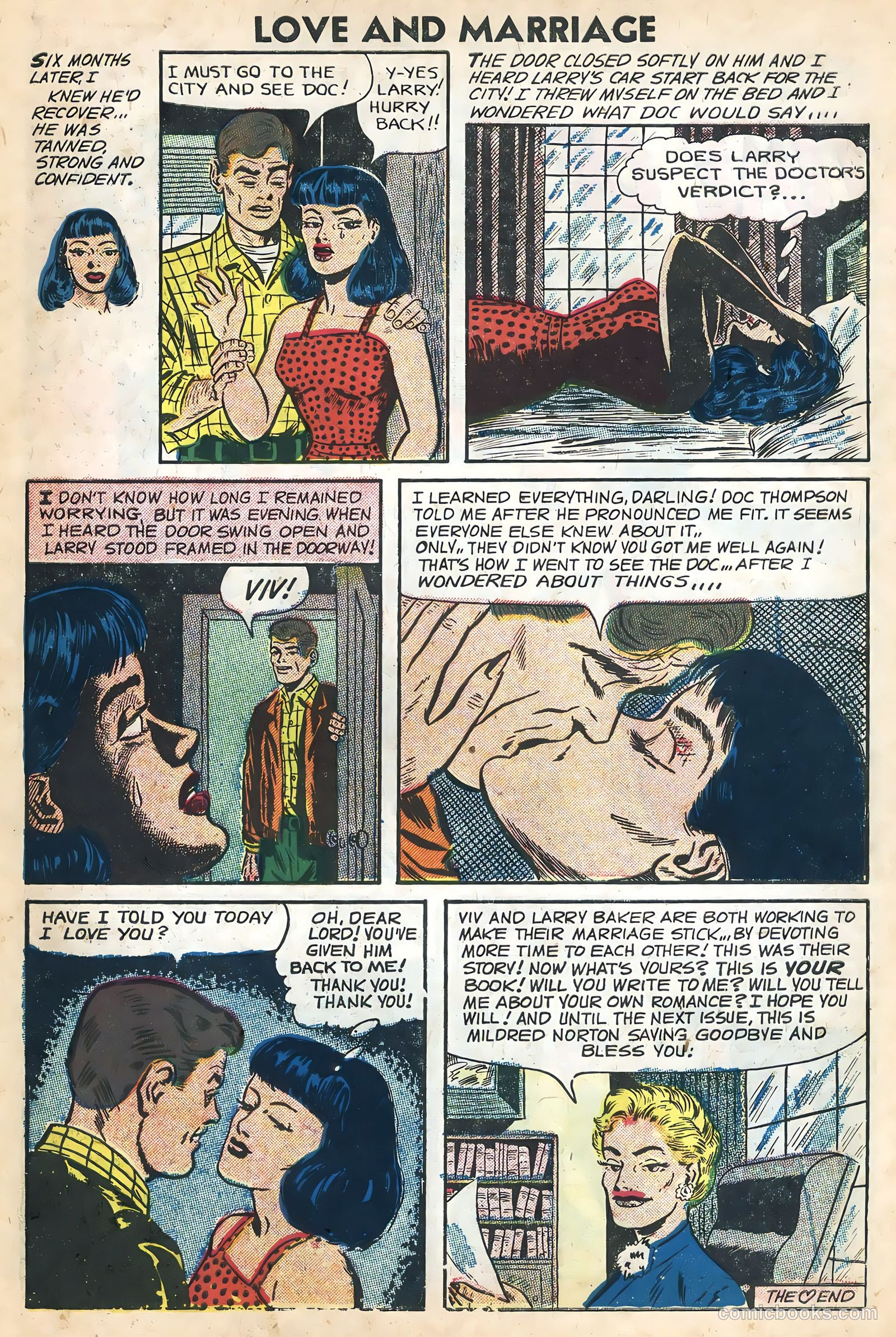 Secrets of Love and Marriage #1 (1956) — page 27 of 36