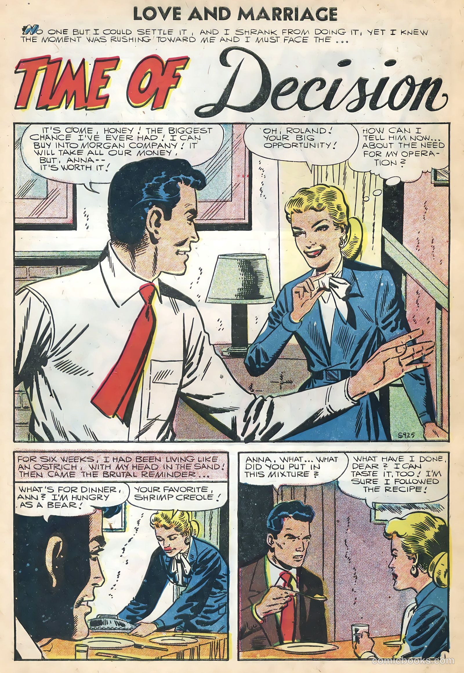 Secrets of Love and Marriage #1 (1956) — page 28 of 36