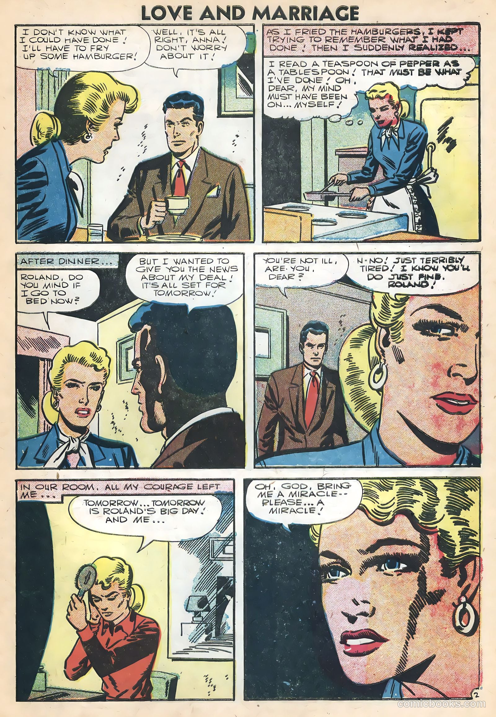 Secrets of Love and Marriage #1 (1956) — page 29 of 36
