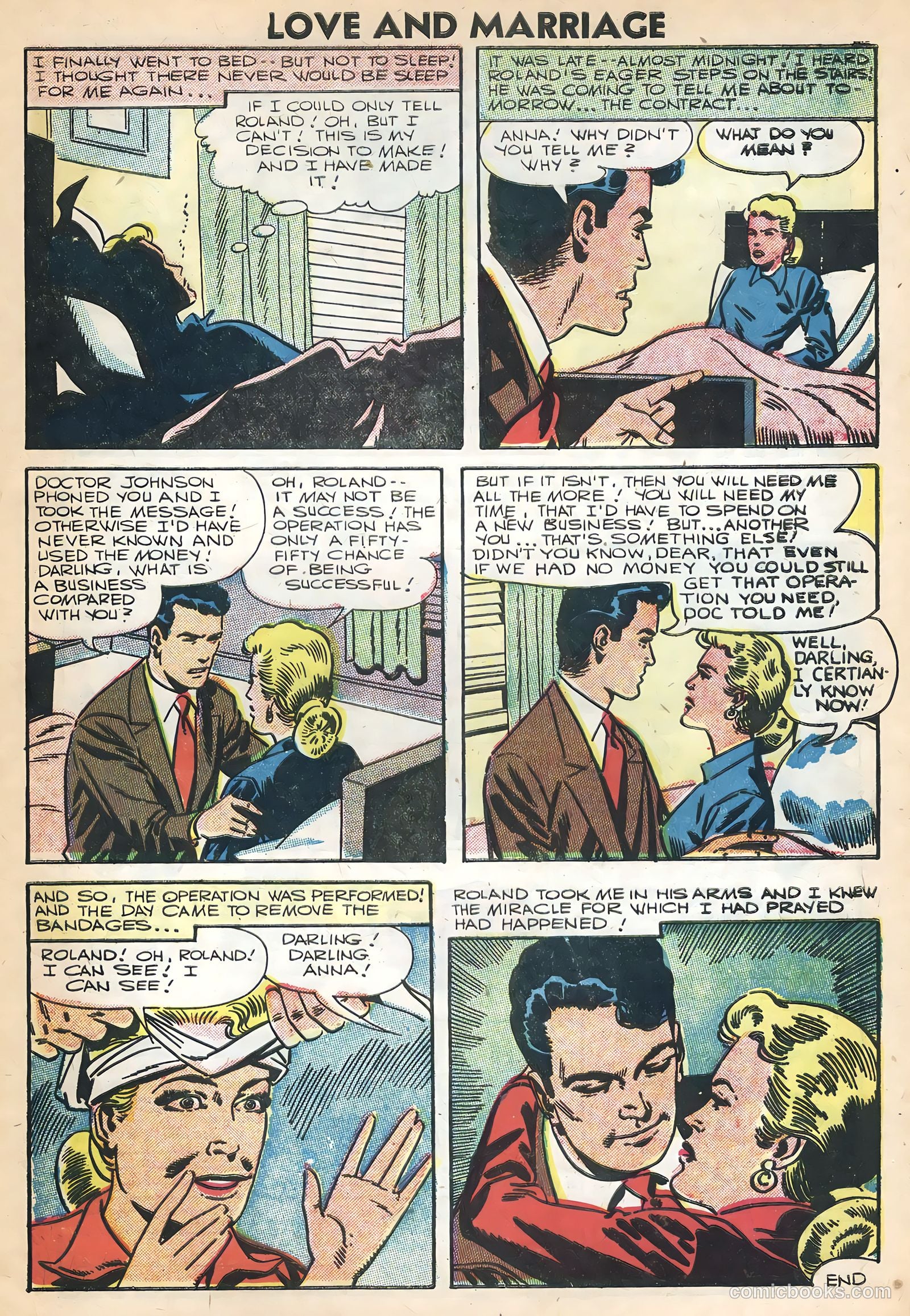 Secrets of Love and Marriage #1 (1956) — page 33 of 36