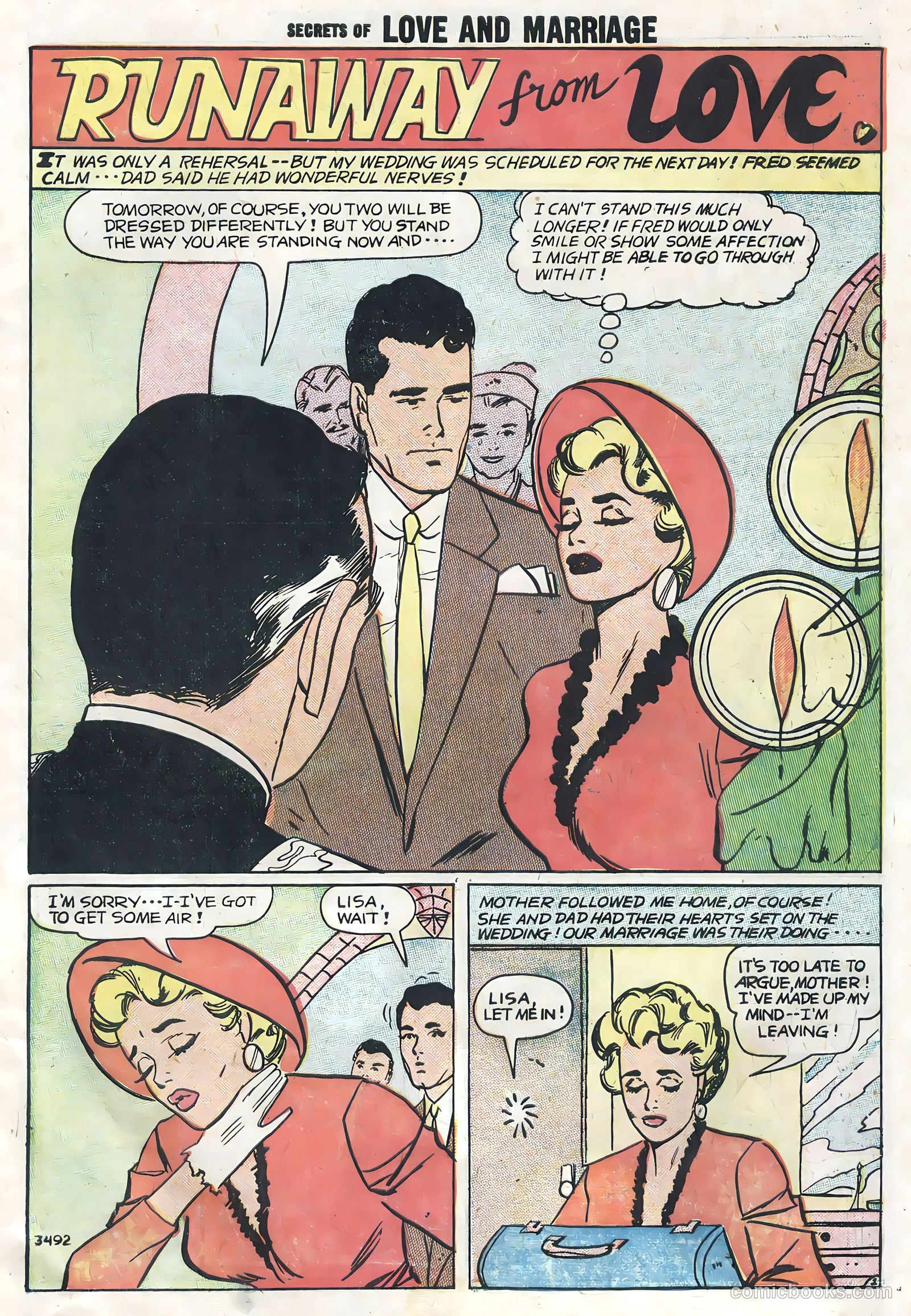 Secrets of Love and Marriage #10 (1958) — page 3 of 36