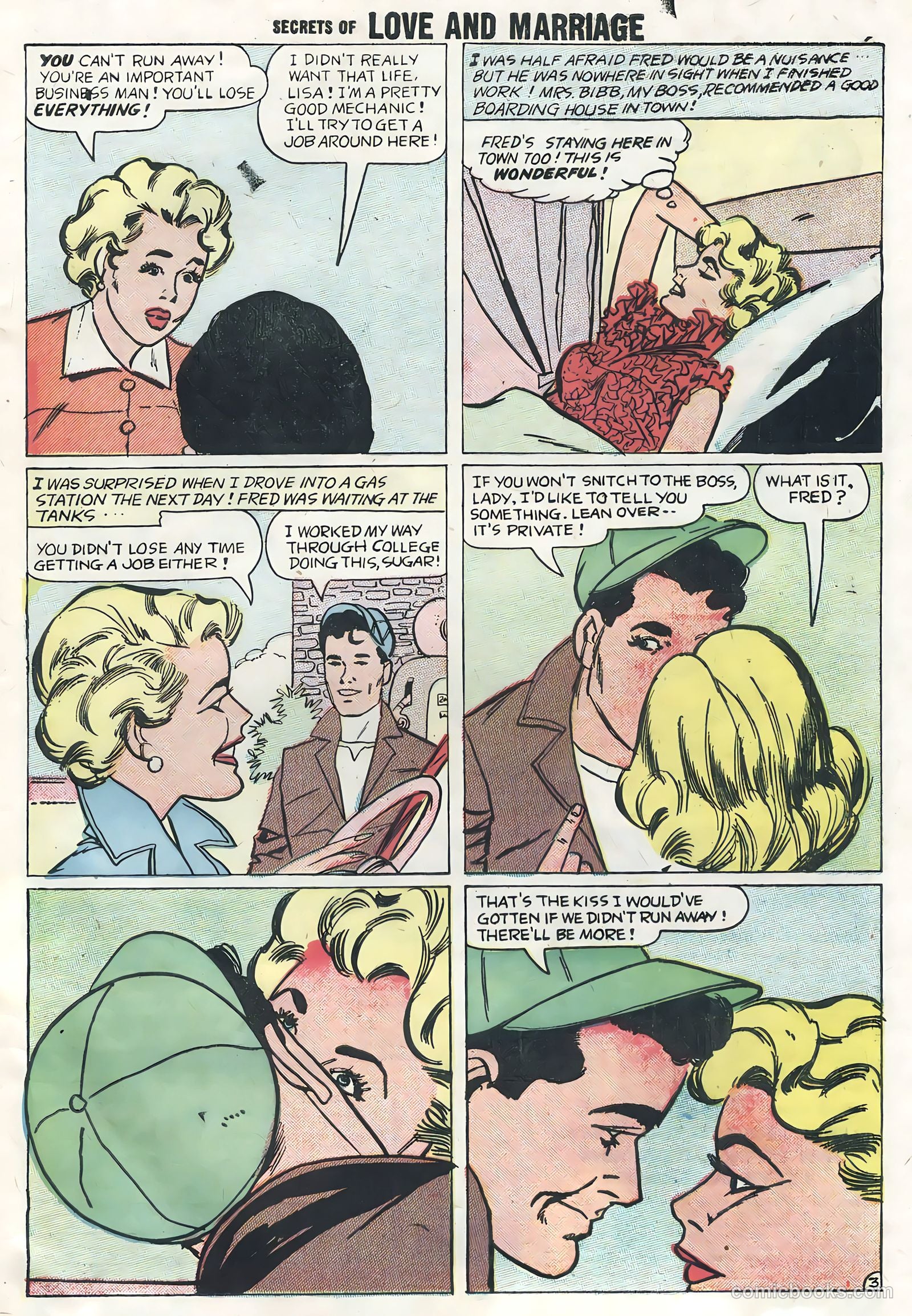 Secrets of Love and Marriage #10 (1958) — page 5 of 36