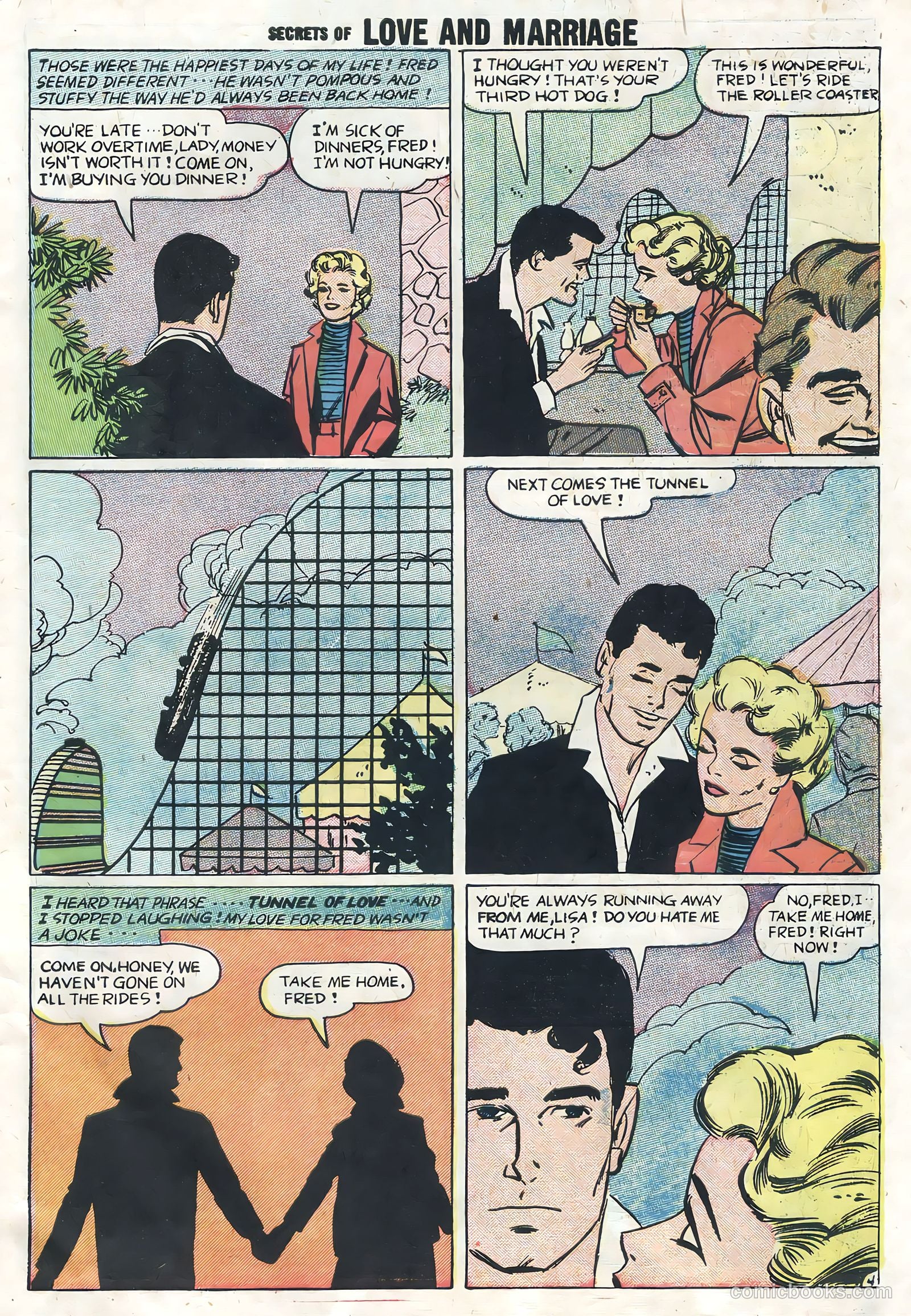 Secrets of Love and Marriage #10 (1958) — page 7 of 36