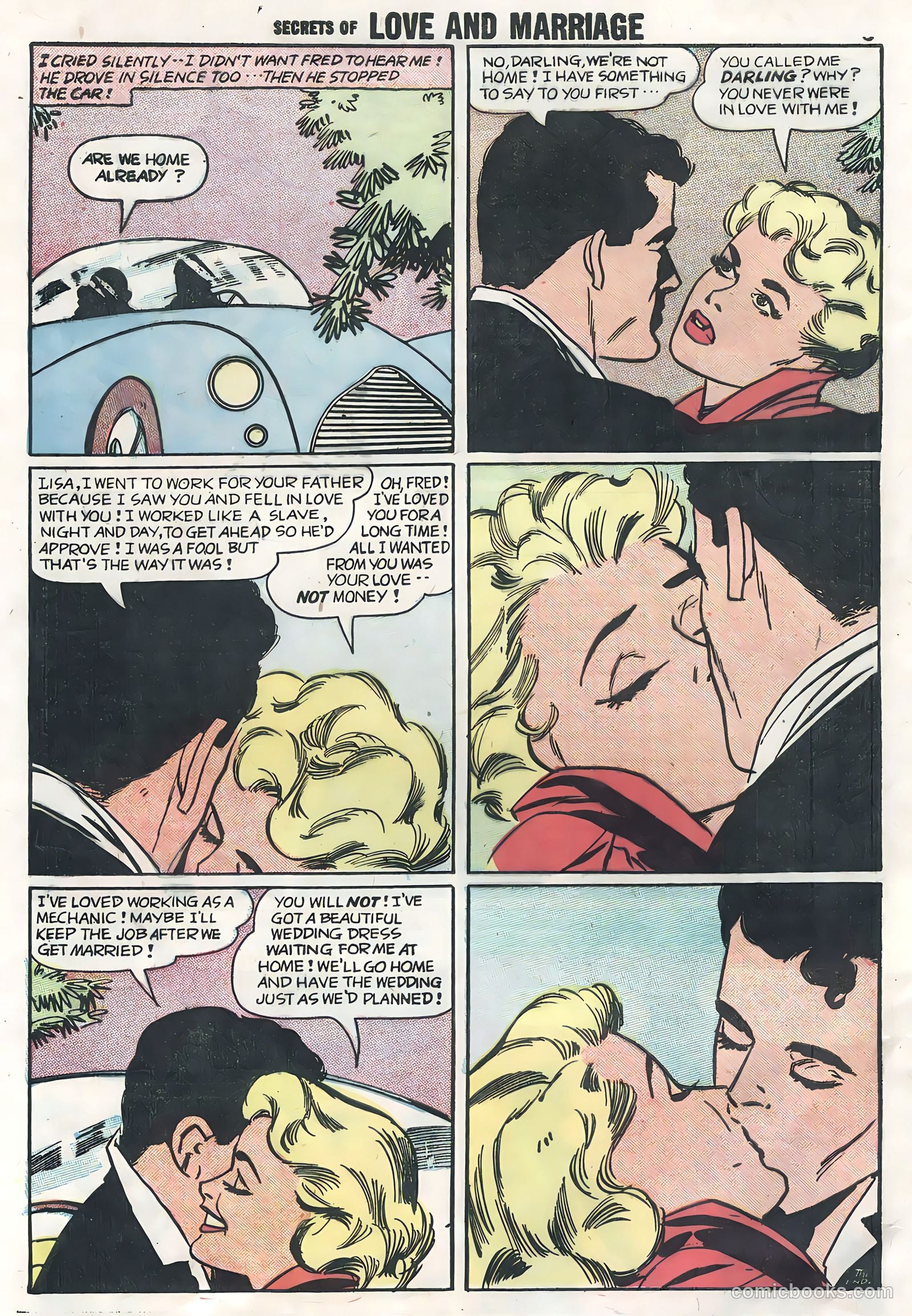 Secrets of Love and Marriage #10 (1958) — page 8 of 36