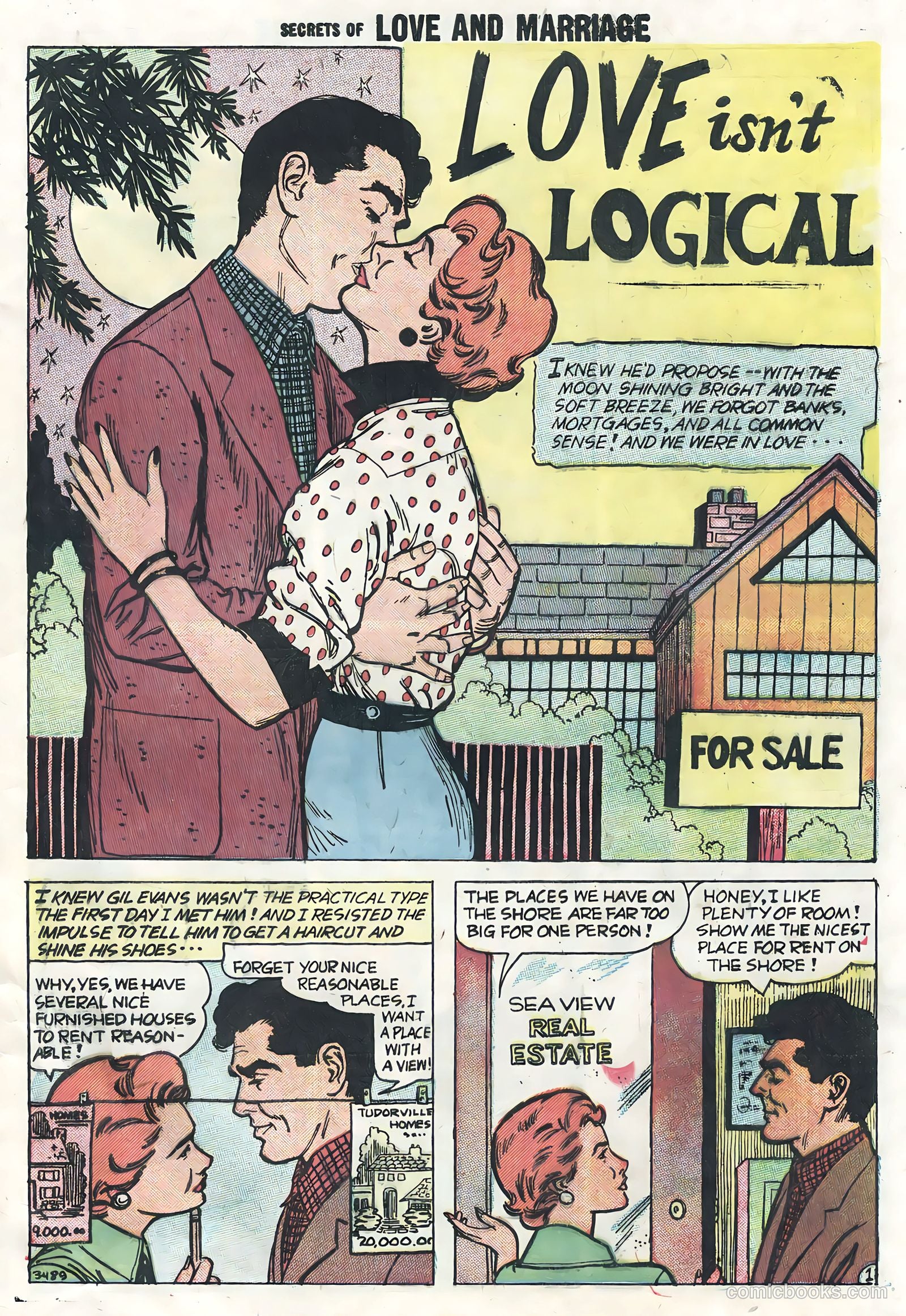 Secrets of Love and Marriage #10 (1958) — page 9 of 36