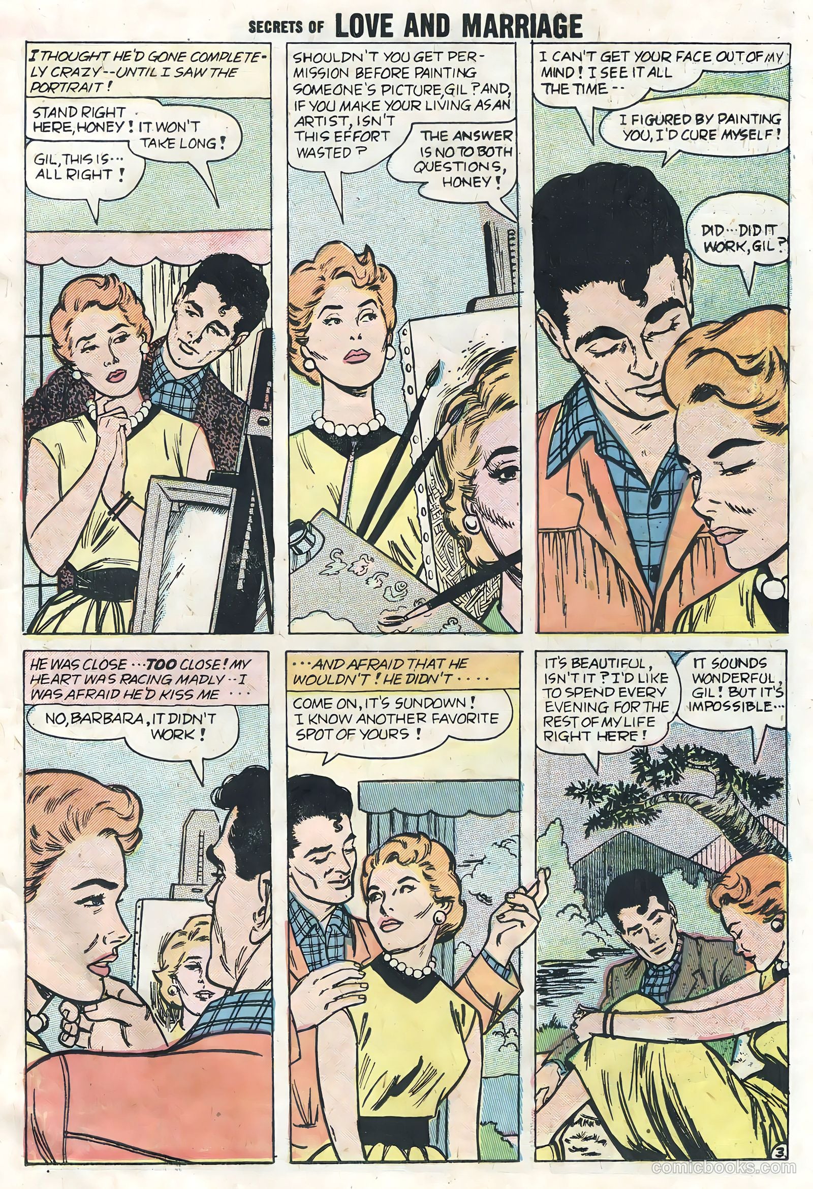 Secrets of Love and Marriage #10 (1958) — page 11 of 36