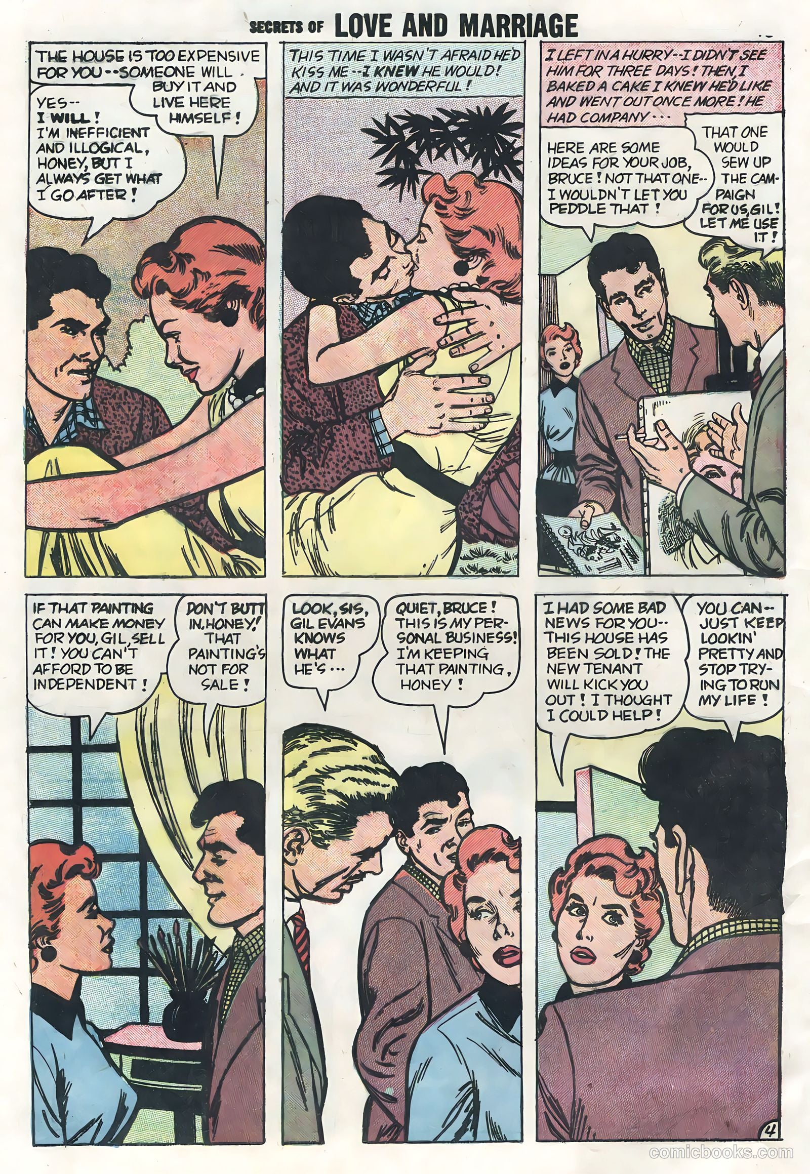 Secrets of Love and Marriage #10 (1958) — page 12 of 36