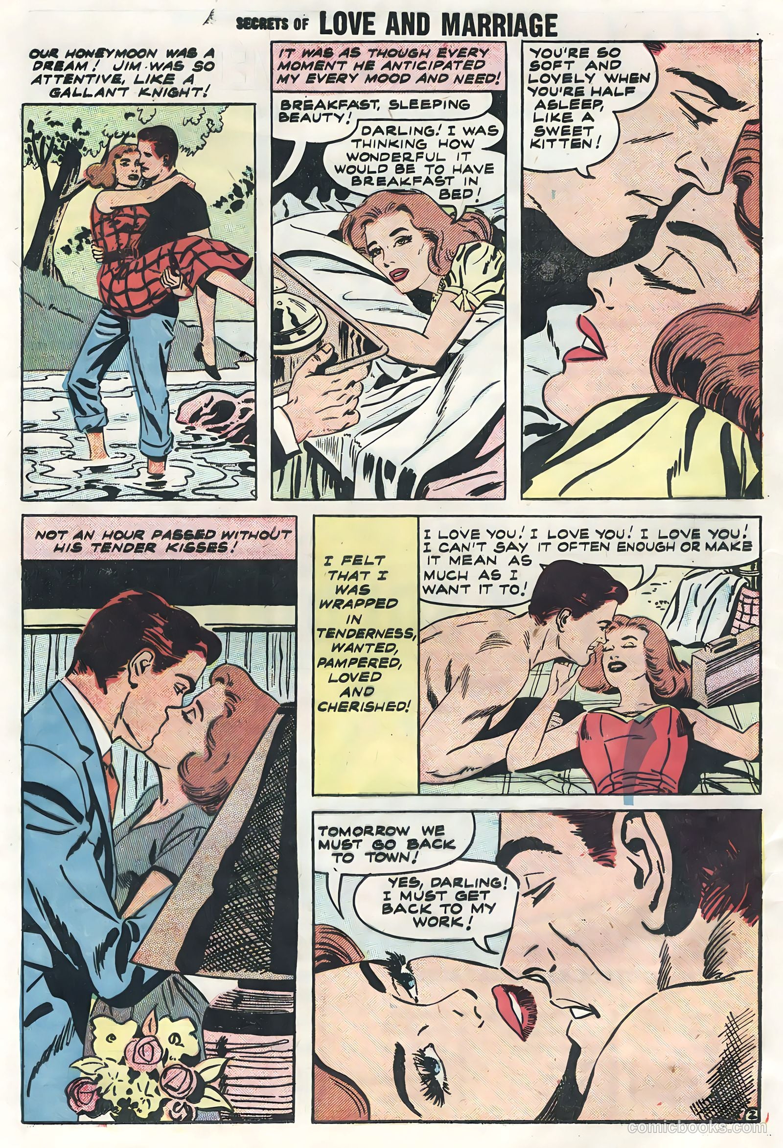 Secrets of Love and Marriage #10 (1958) — page 16 of 36