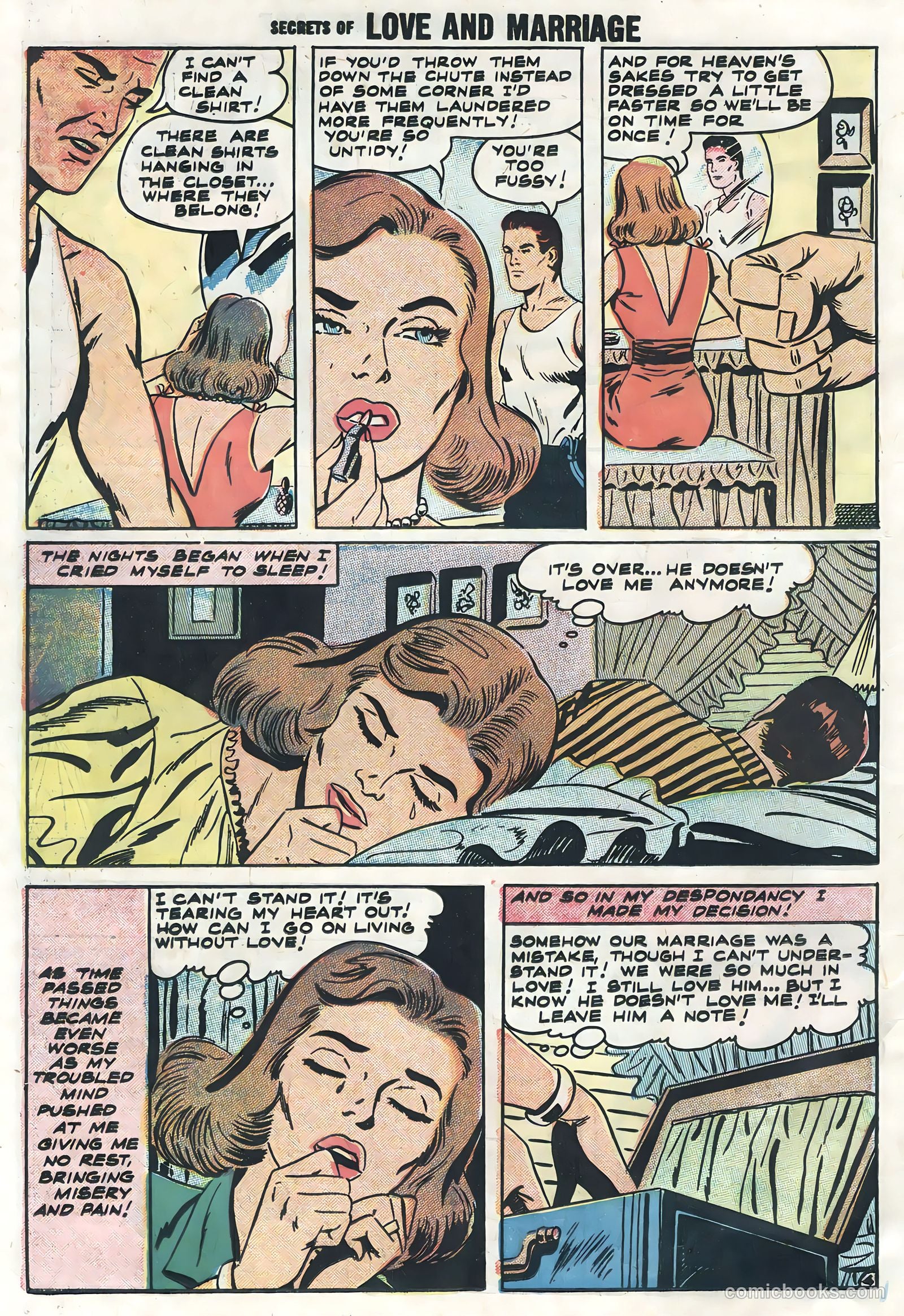 Secrets of Love and Marriage #10 (1958) — page 18 of 36