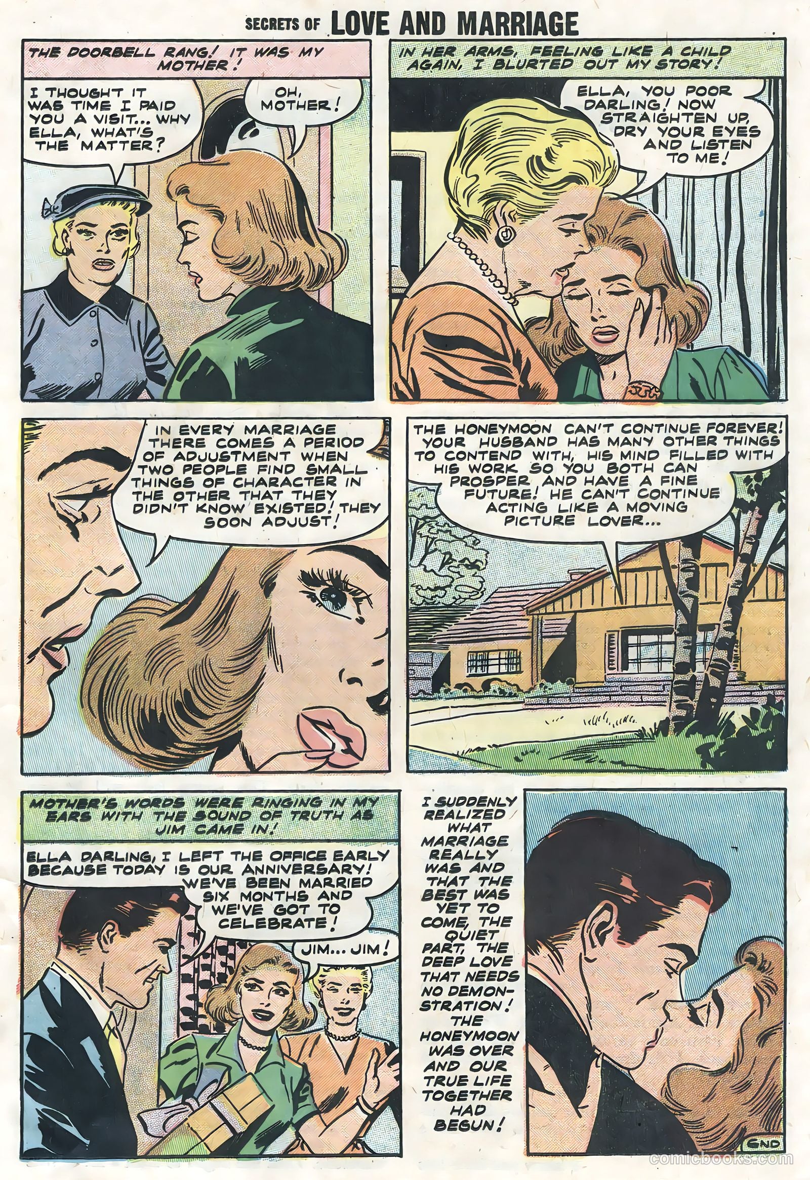 Secrets of Love and Marriage #10 (1958) — page 19 of 36