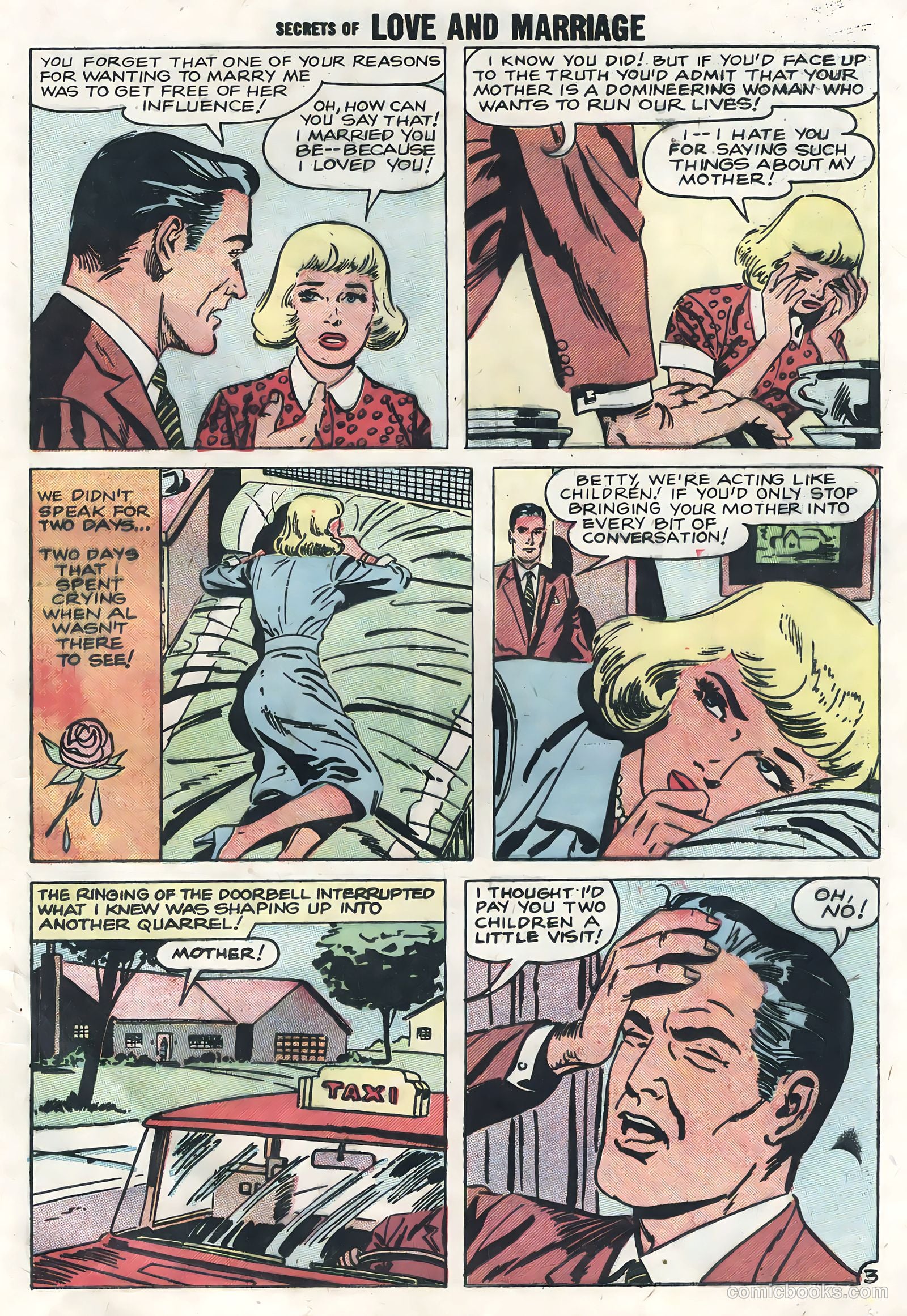 Secrets of Love and Marriage #10 (1958) — page 25 of 36