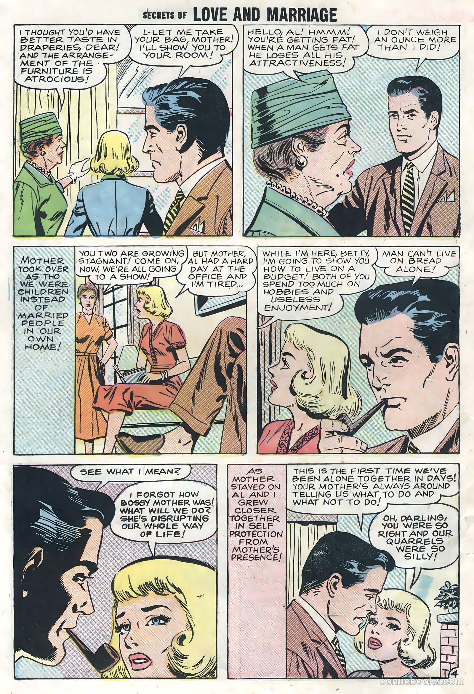 Secrets of Love and Marriage #10 (1958) — page 26 of 36
