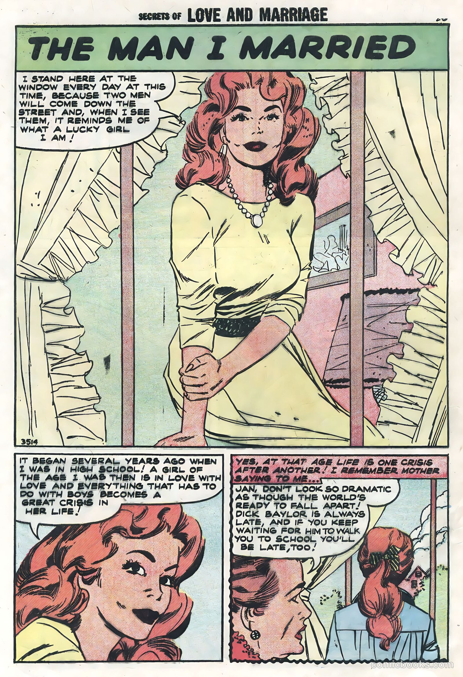 Secrets of Love and Marriage #10 (1958) — page 28 of 36