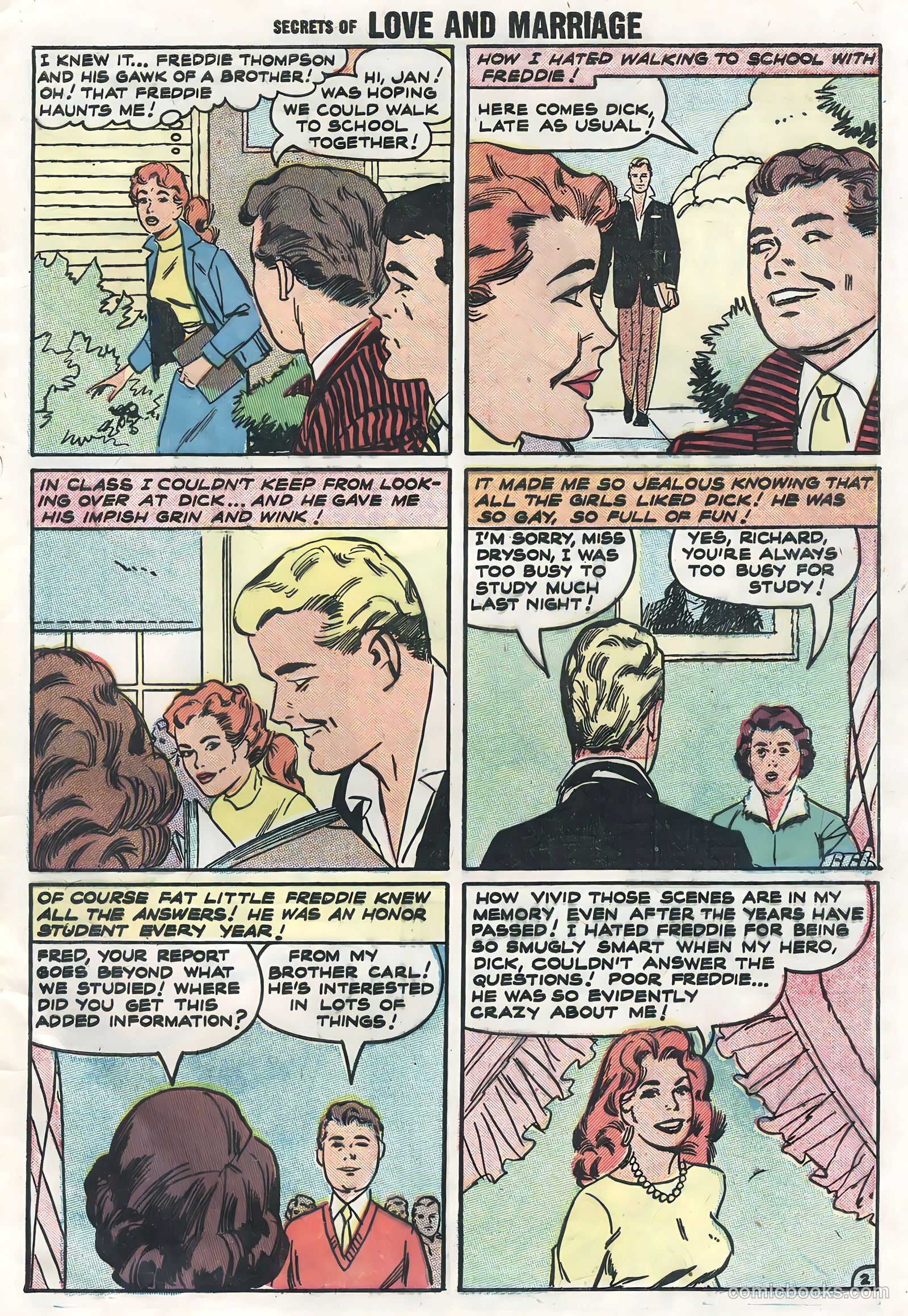 Secrets of Love and Marriage #10 (1958) — page 29 of 36
