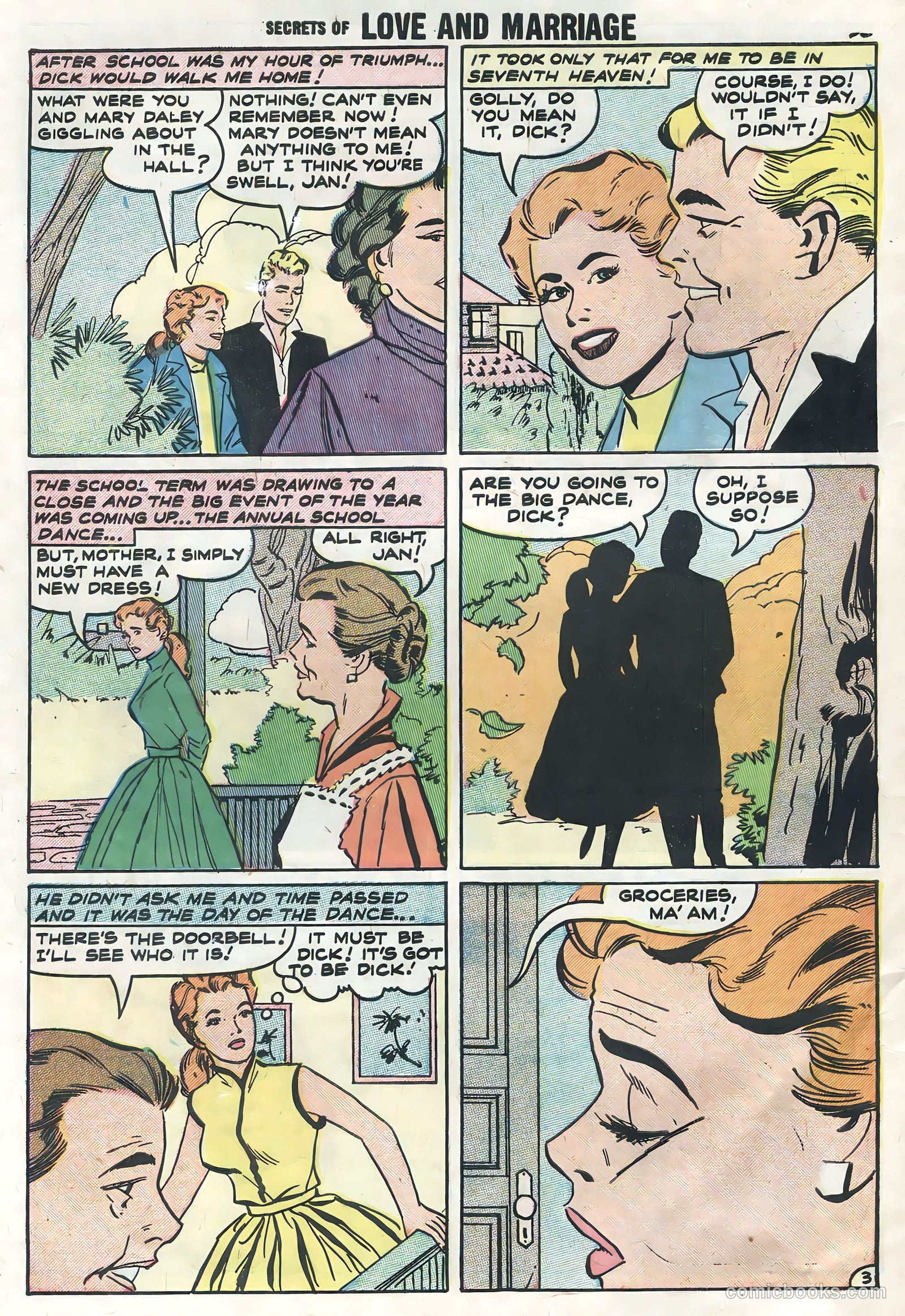 Secrets of Love and Marriage #10 (1958) — page 30 of 36