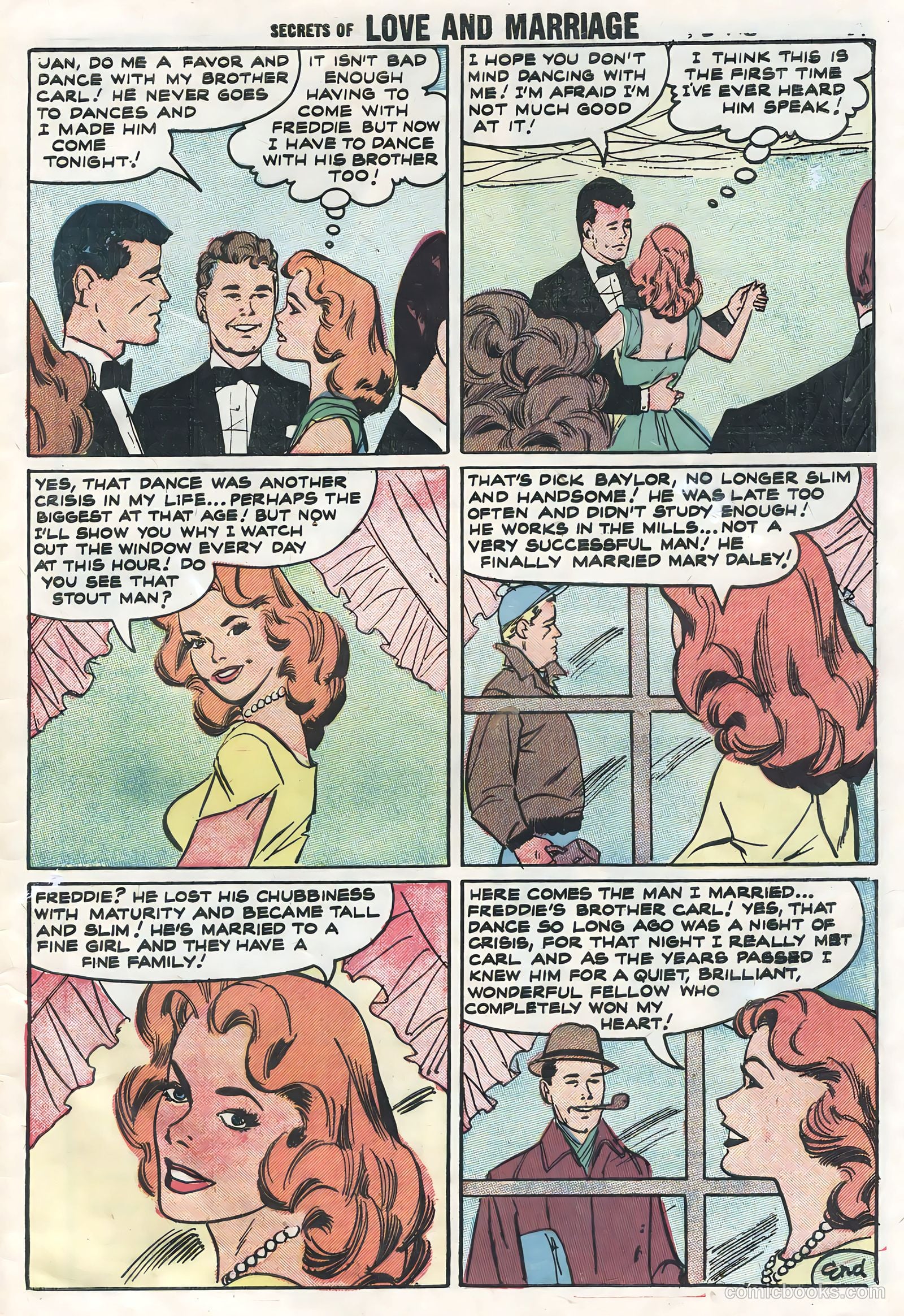 Secrets of Love and Marriage #10 (1958) — page 33 of 36