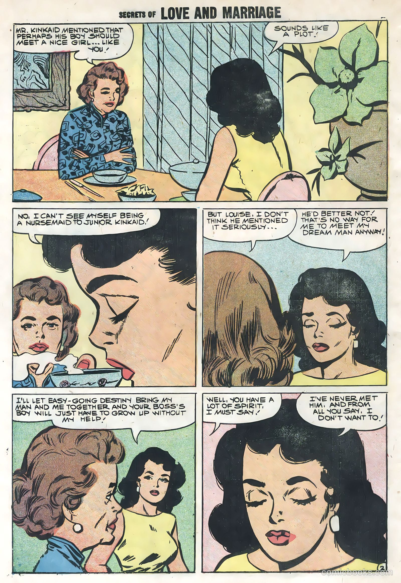 Secrets of Love and Marriage #11 (1959) — page 4 of 36