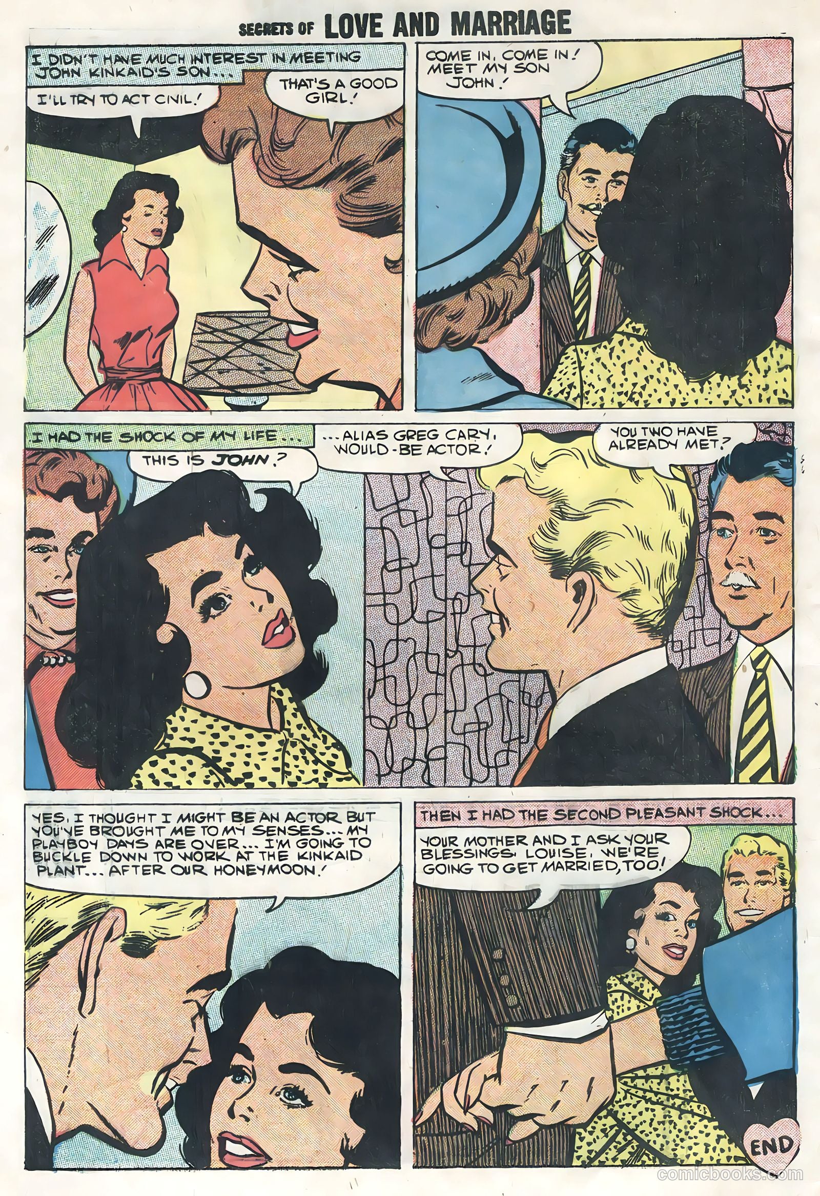Secrets of Love and Marriage #11 (1959) — page 8 of 36