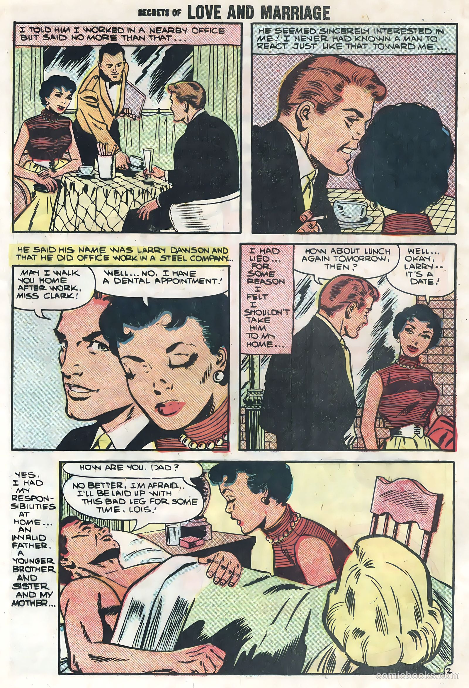 Secrets of Love and Marriage #11 (1959) — page 16 of 36