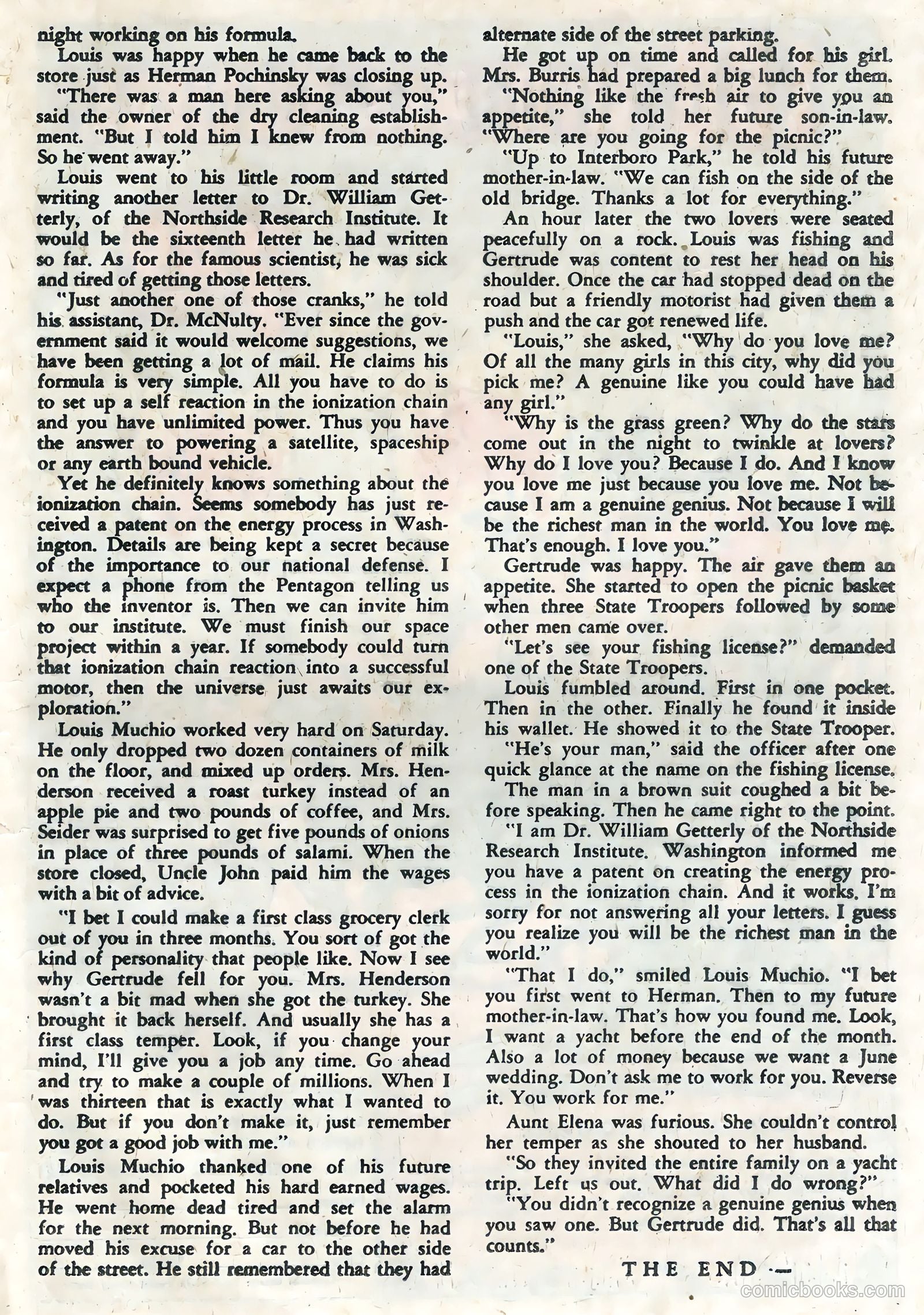 Secrets of Love and Marriage #11 (1959) — page 21 of 36
