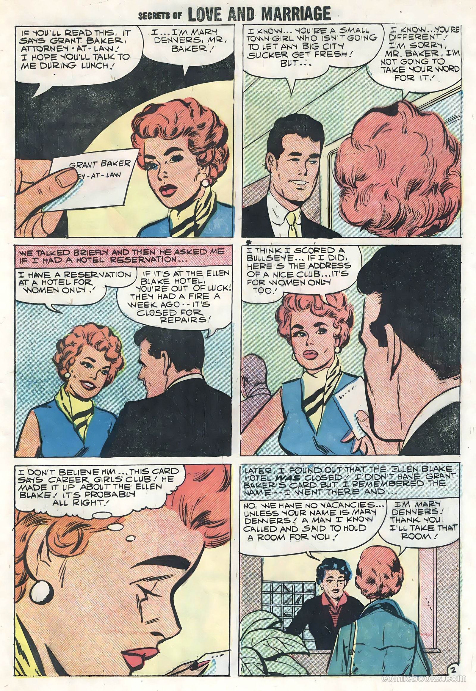 Secrets of Love and Marriage #11 (1959) — page 29 of 36