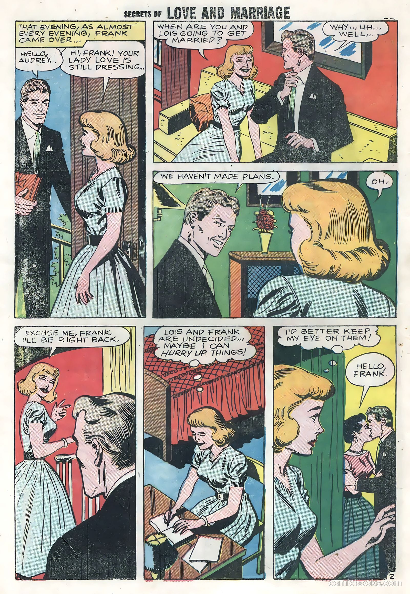 Secrets of Love and Marriage #12 (1959) — page 23 of 35