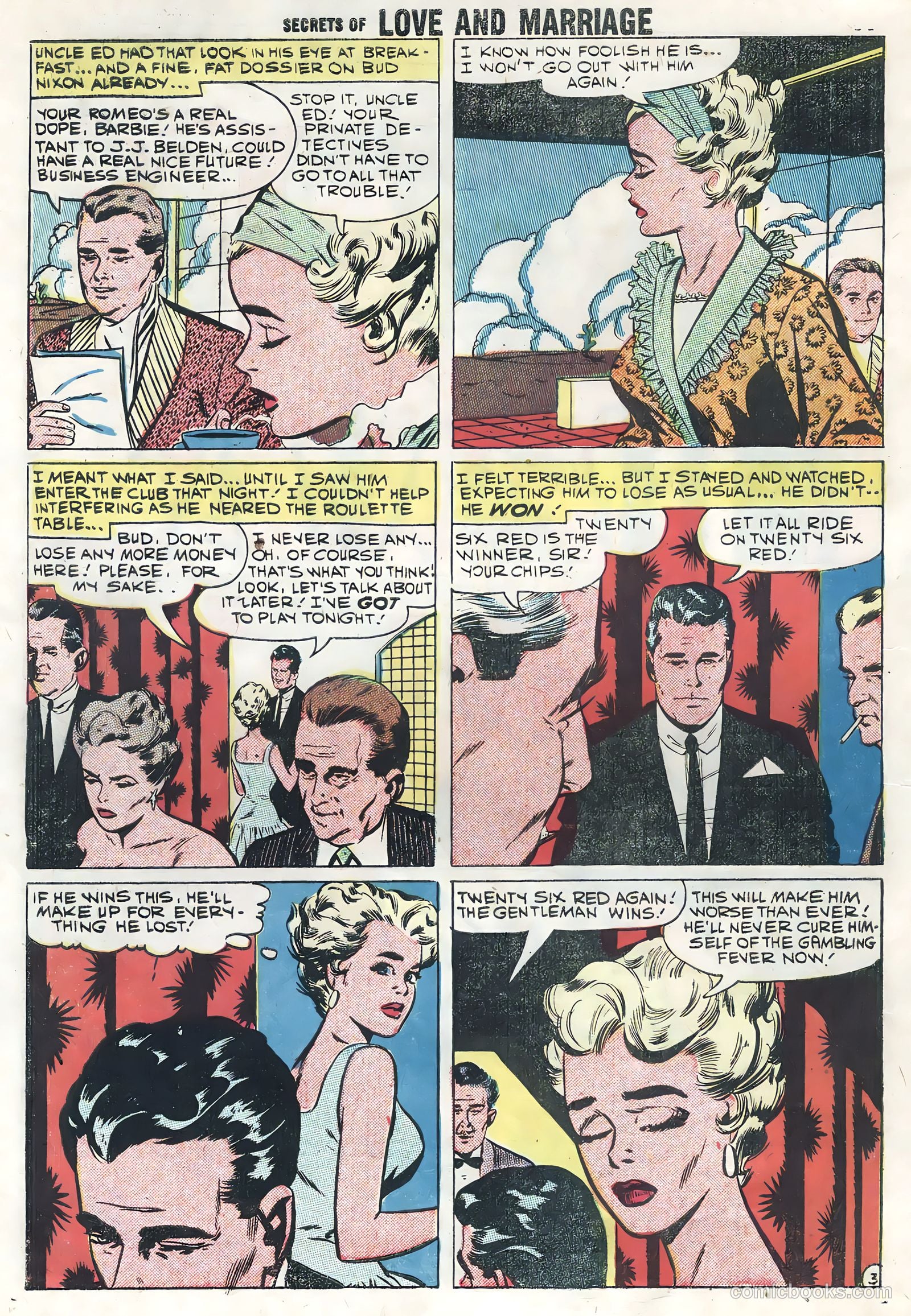 Secrets of Love and Marriage #12 (1959) — page 29 of 35