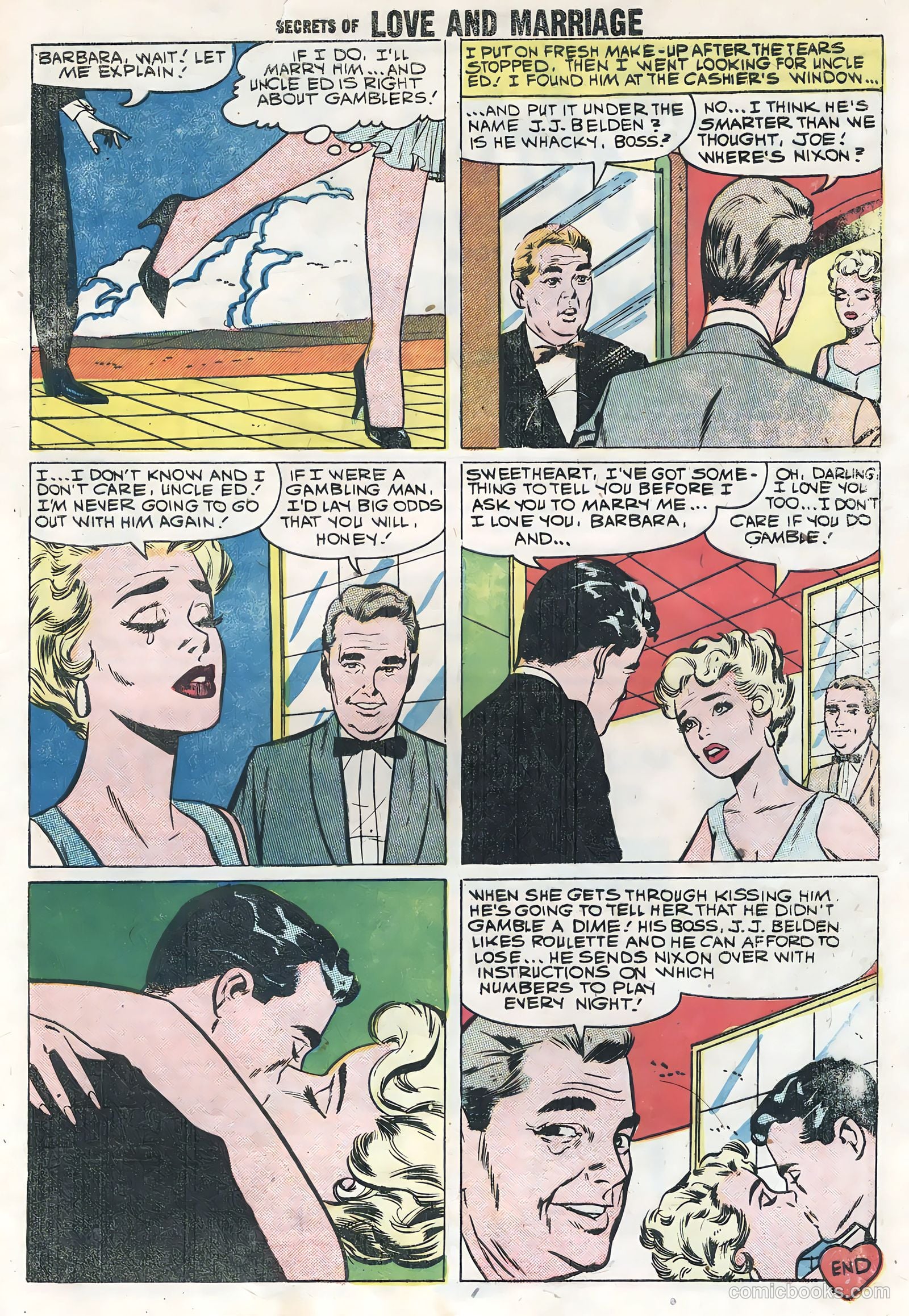 Secrets of Love and Marriage #12 (1959) — page 32 of 35