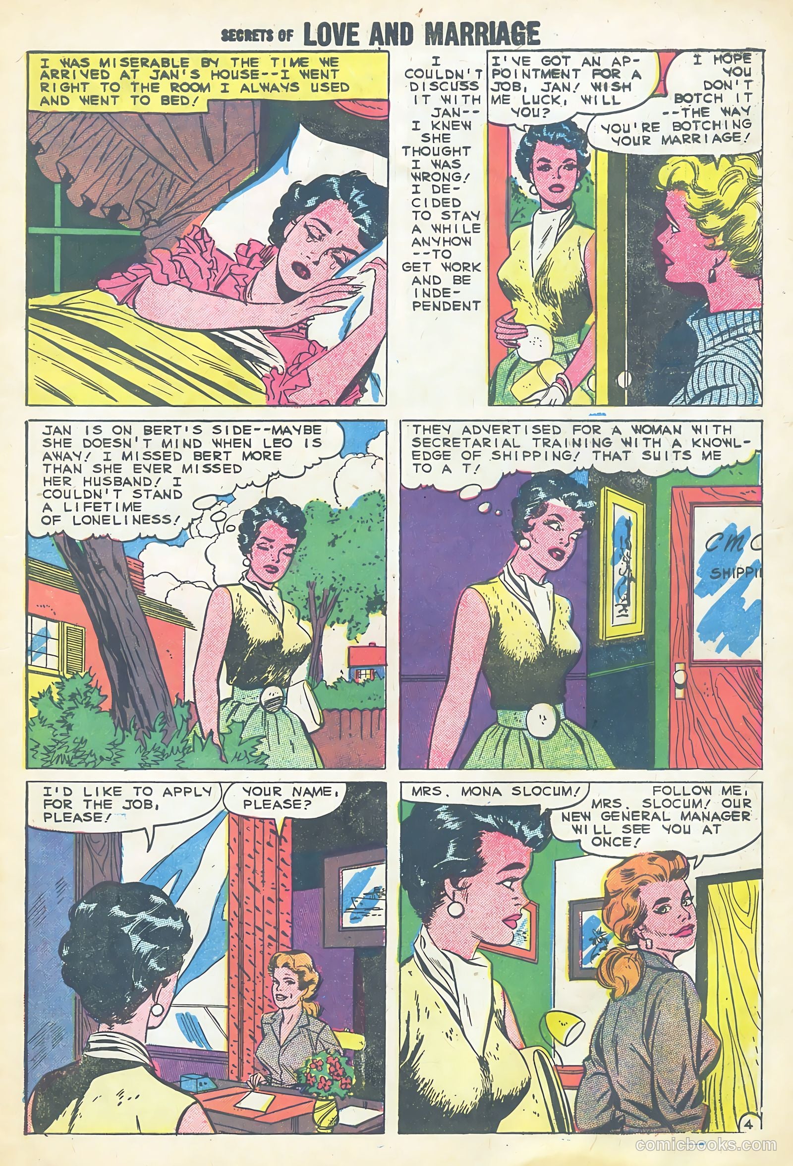 Secrets of Love and Marriage #13 (1959) — page 7 of 36